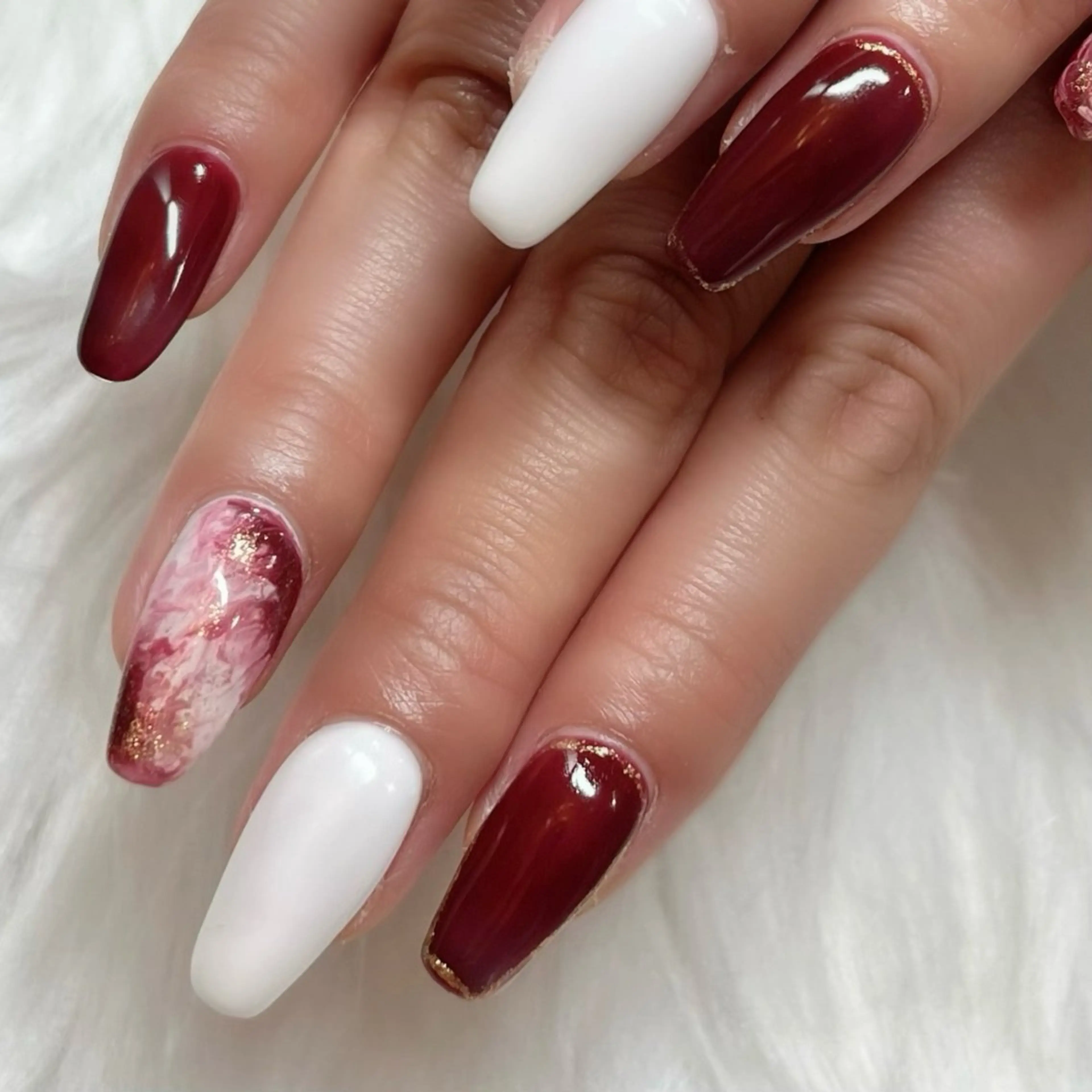 【ハンドジェルネイル/オフなし】定額デザイン200種類＋店舗限定デザインから選べるの写真