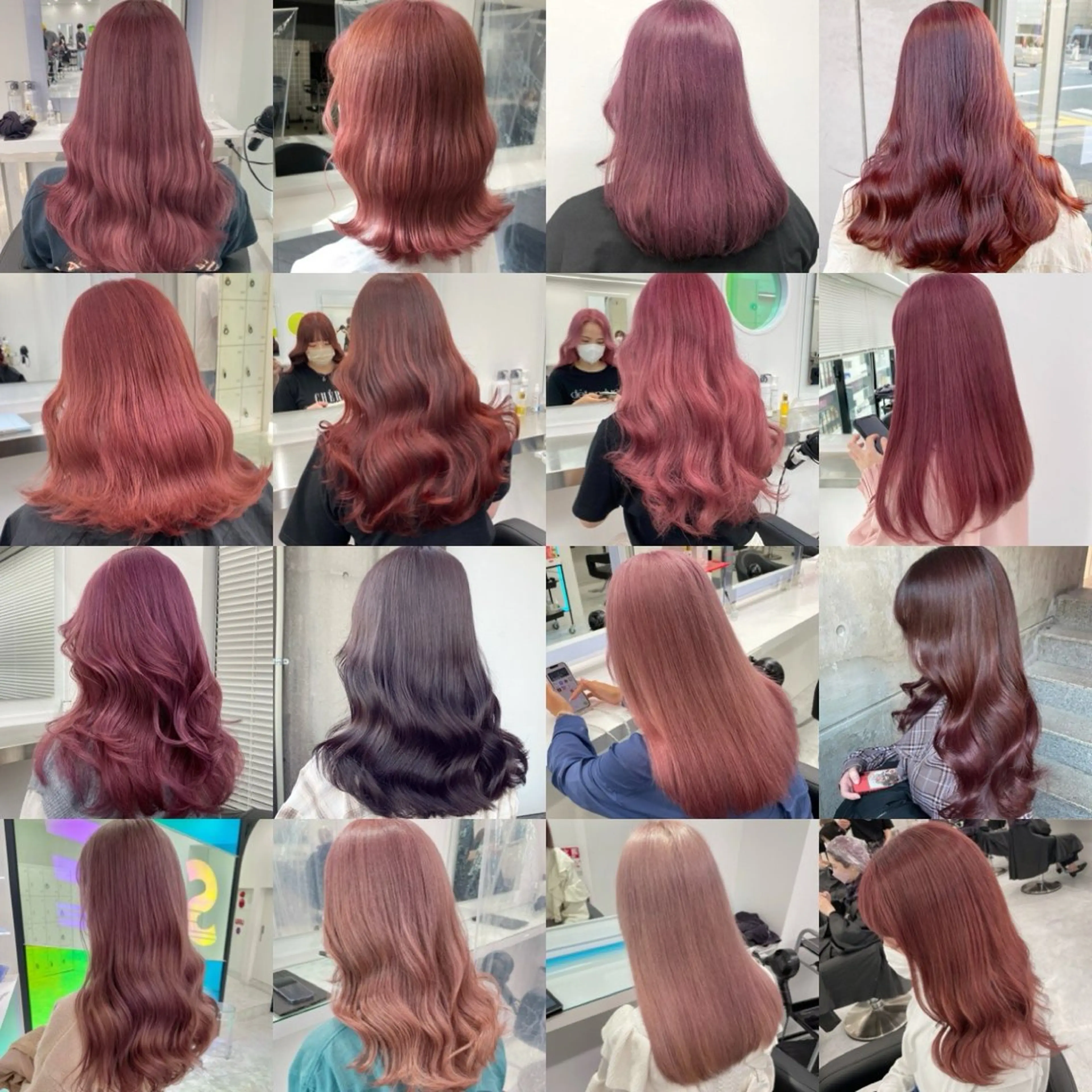 セミロング カラー 大人っぽ♡上品な暖色 ♡ブリーチなし♡のヘアスタイル