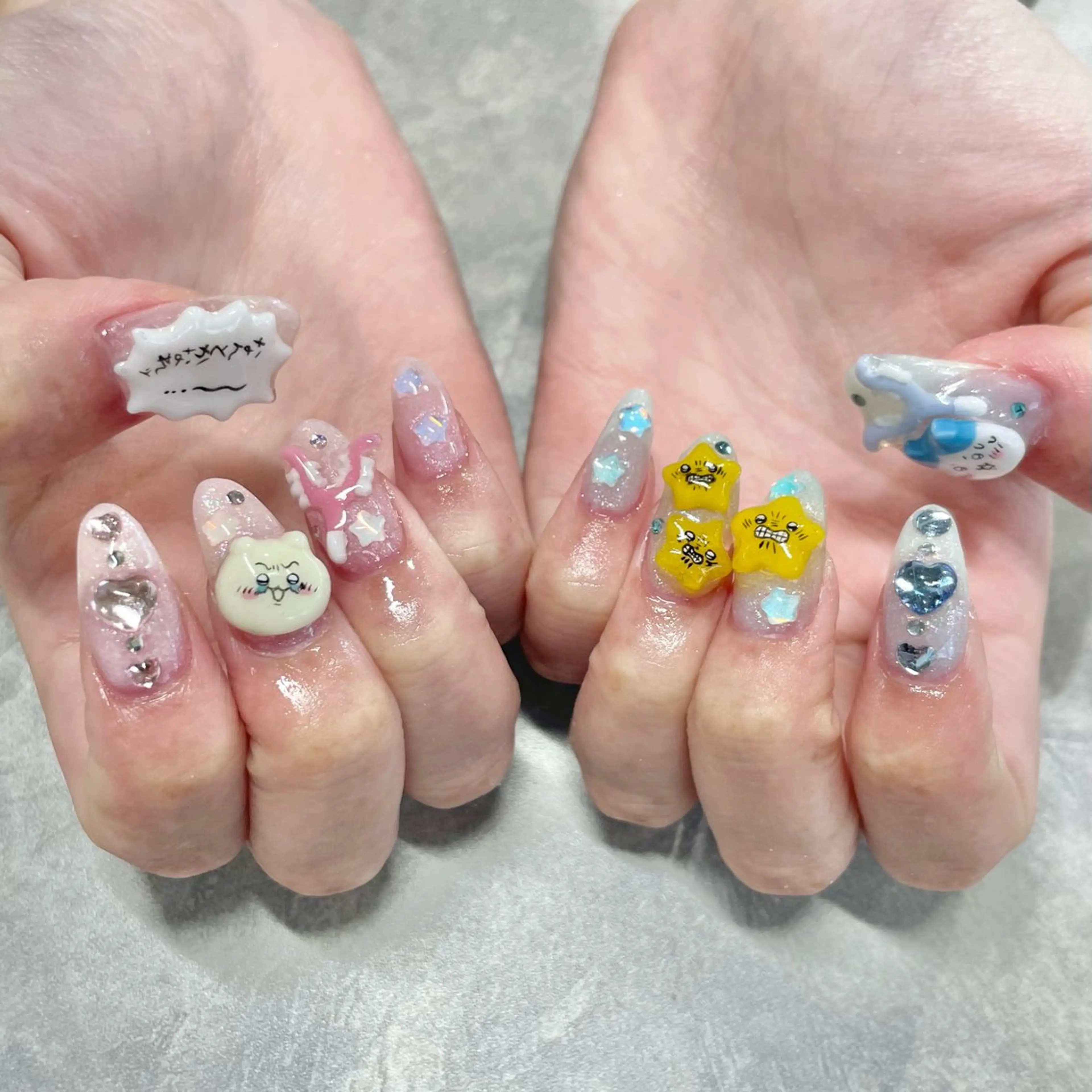 《ご新規様限定》10本長さだし💅✨付け放題(※当日の3dアートは行っていません)の写真