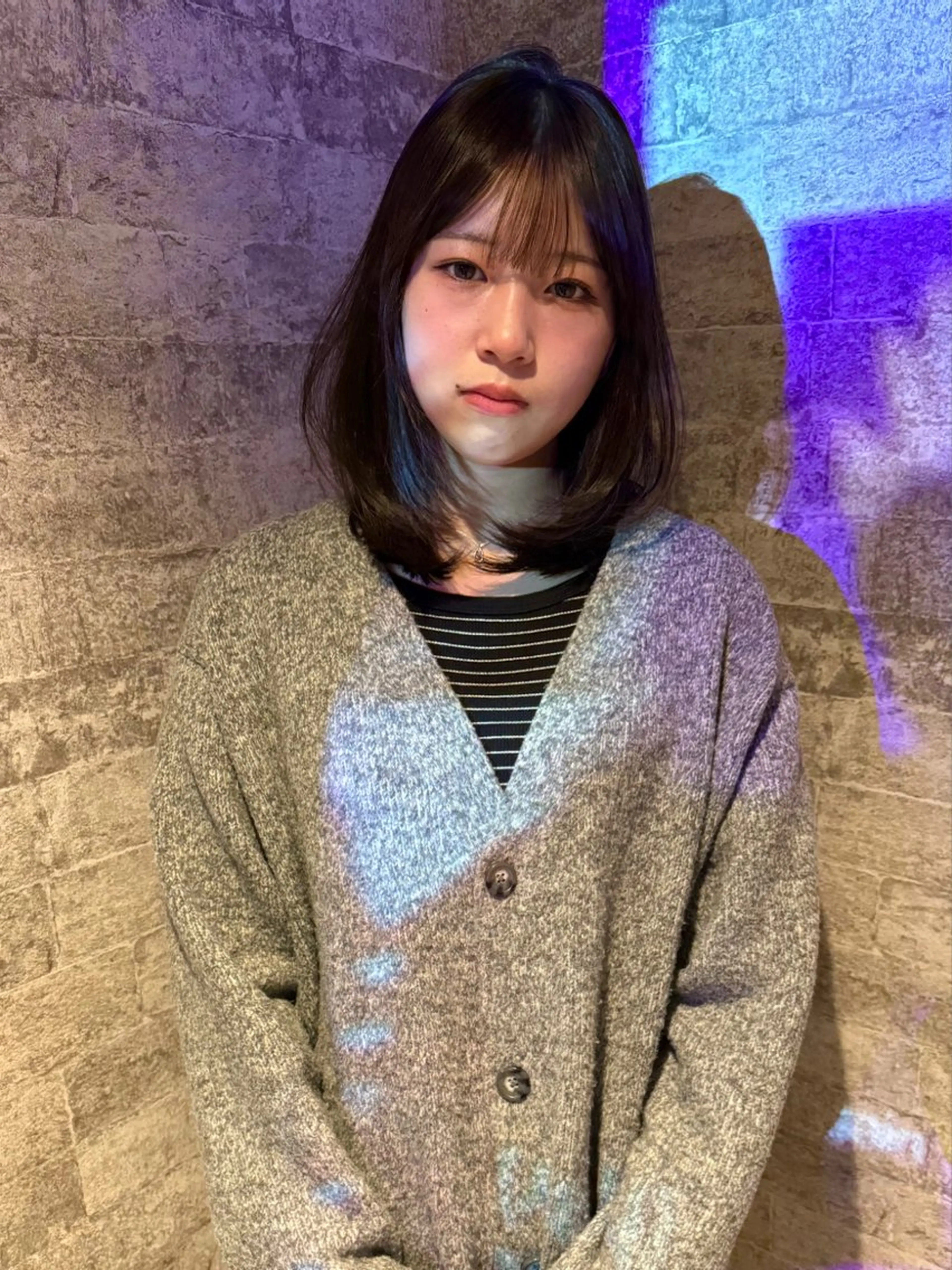 ミディアム カラー カット トリートメント mai / linoah˚✧のヘアスタイル