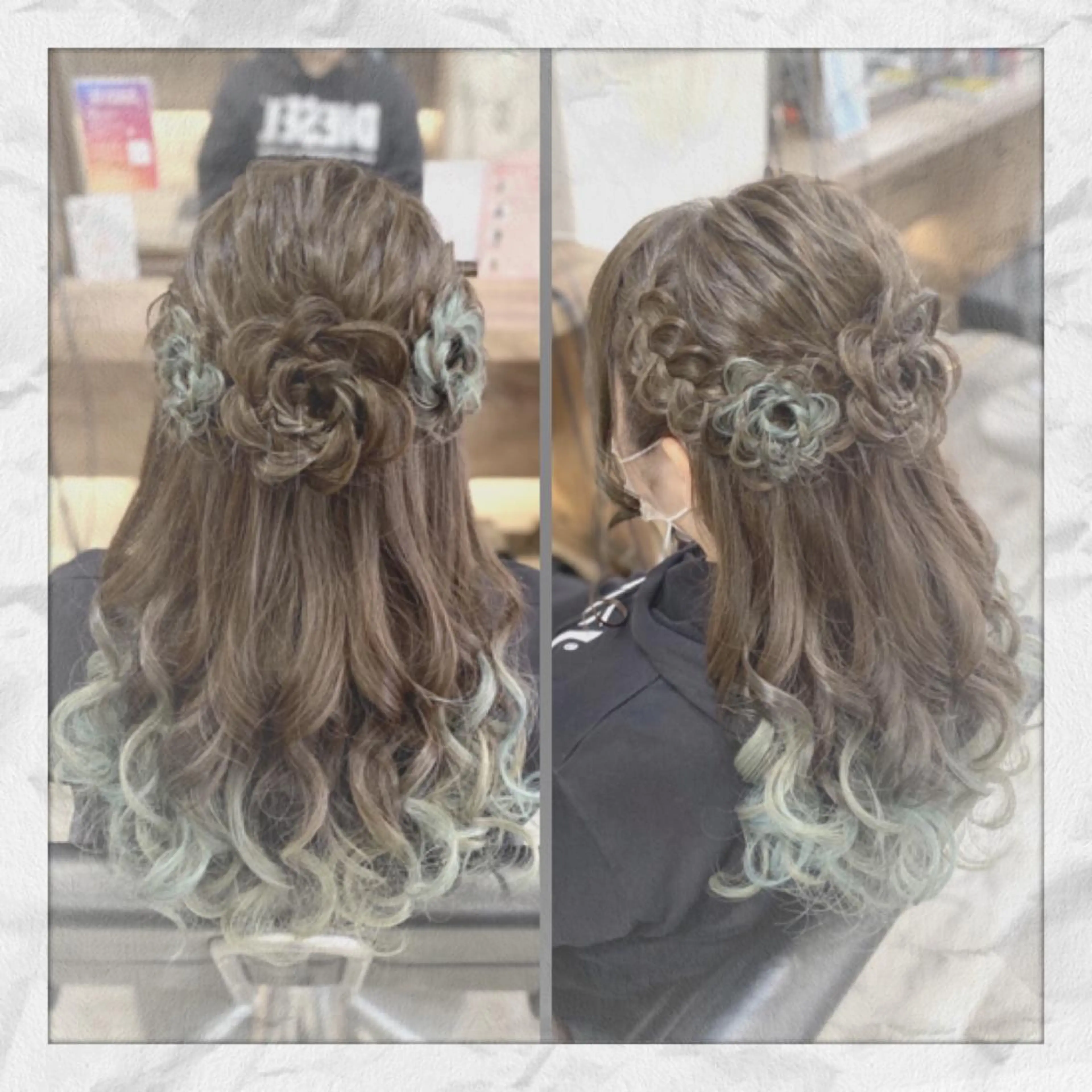 ロング ヘアアレンジ ヘアセット ヘアセット/着付け 𓇼 松本 夏美𓇼のヘアスタイル