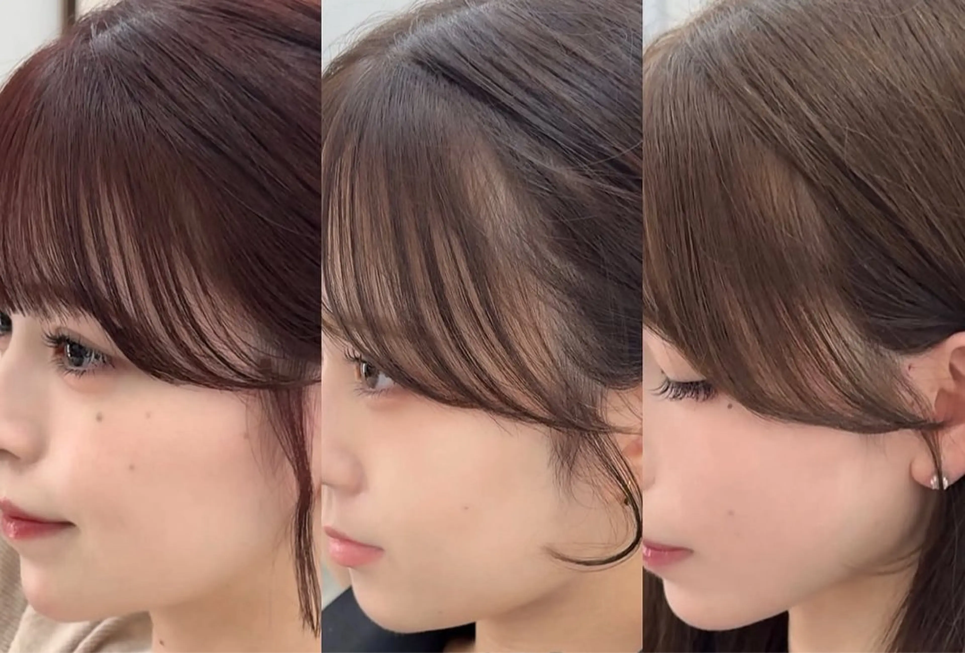 【生え癖矯正】クロスパーマ×顔まわりcutの写真