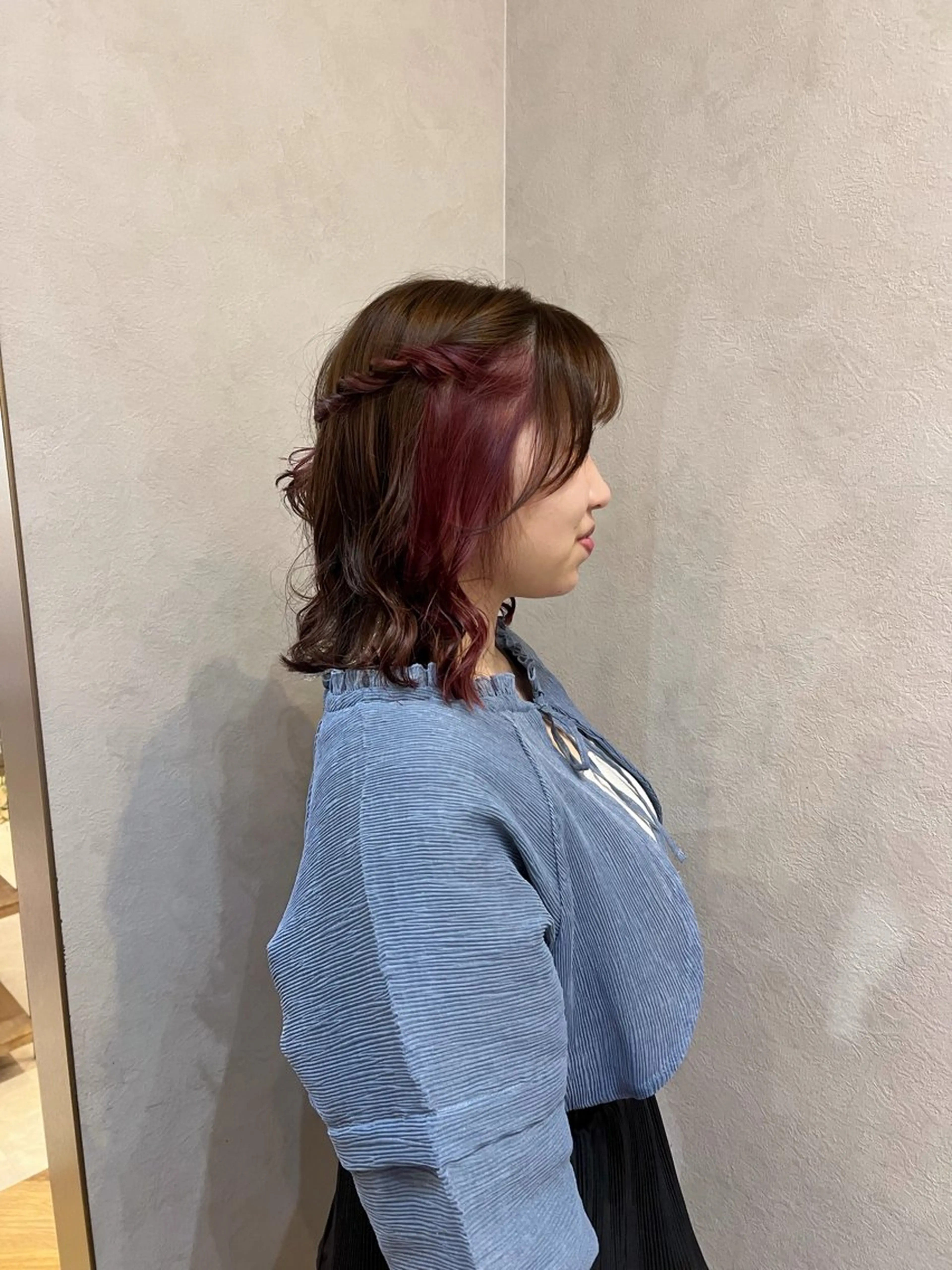 ミディアム カラー ヘアカラー トリートメント "今"だけでない美髪 KOTOMIのヘアスタイル