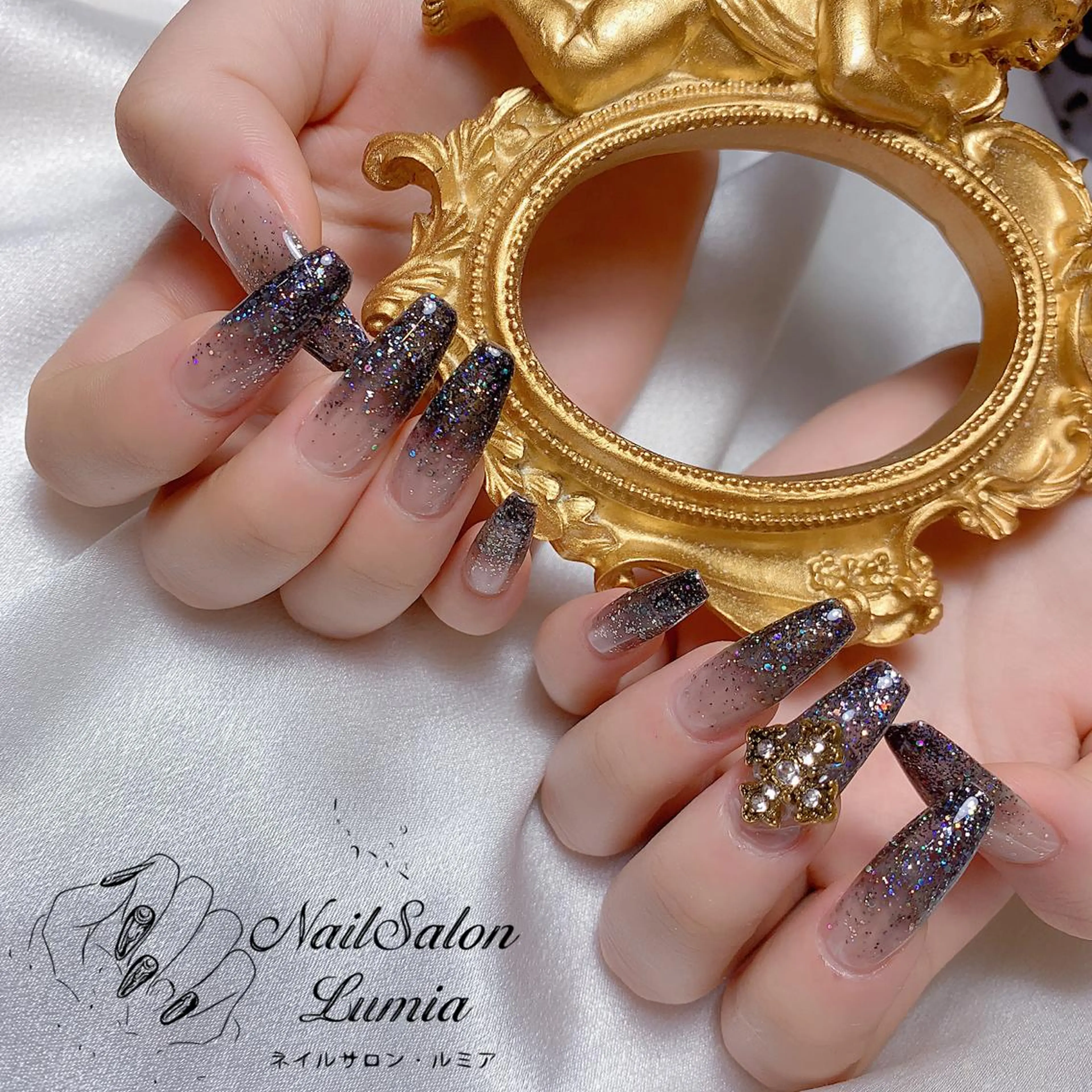 ネイル ハンドネイル ネイルサロン ルミア Lumia 店長のネイルデザイン
