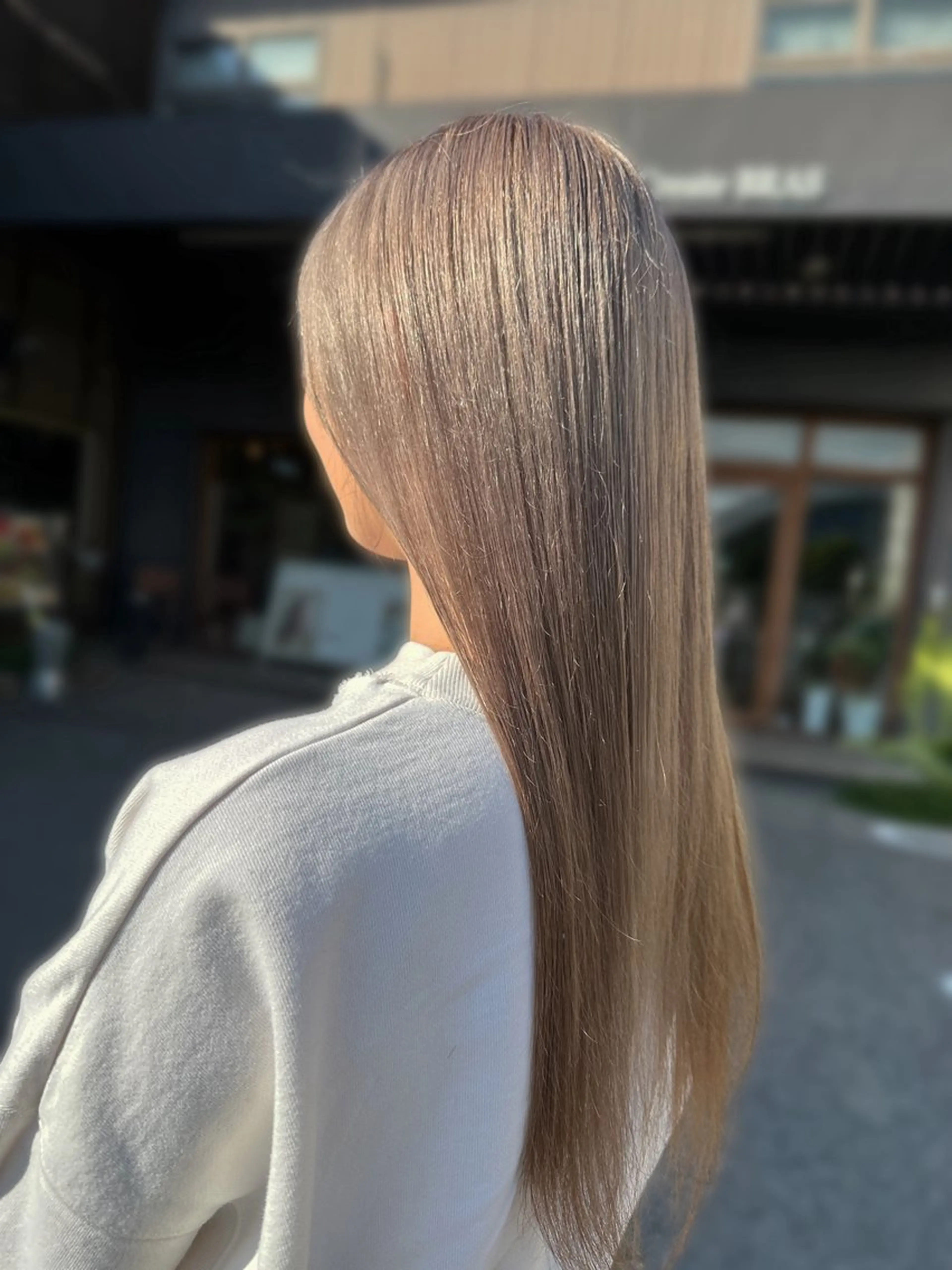 ロング ヘアカラー トリートメント 🩶BRAS 🩶のヘアスタイル