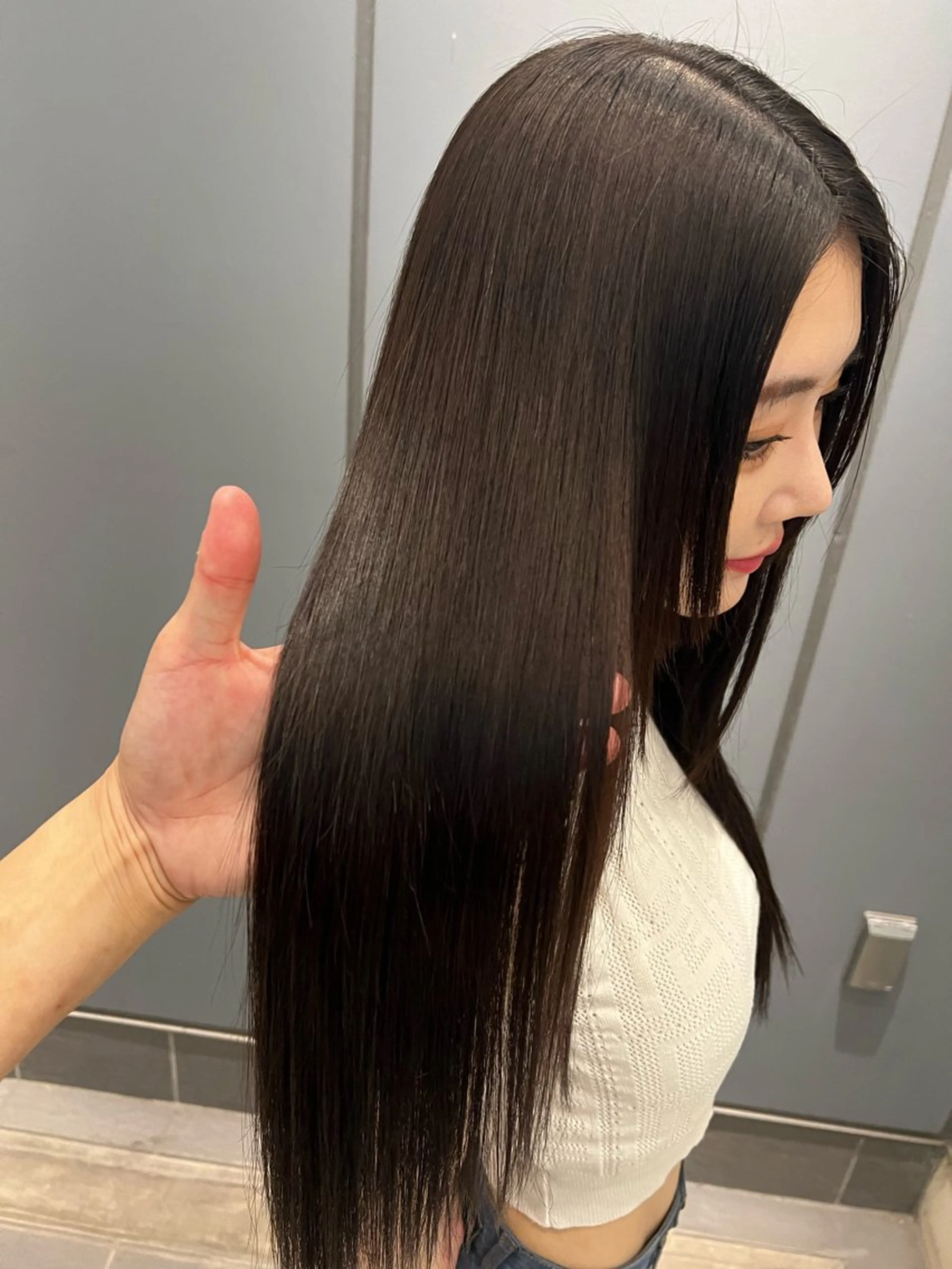 ロング etora 渋谷所属・ワンホンヘア🇨🇳 髪質改善/itaruのヘアスタイル