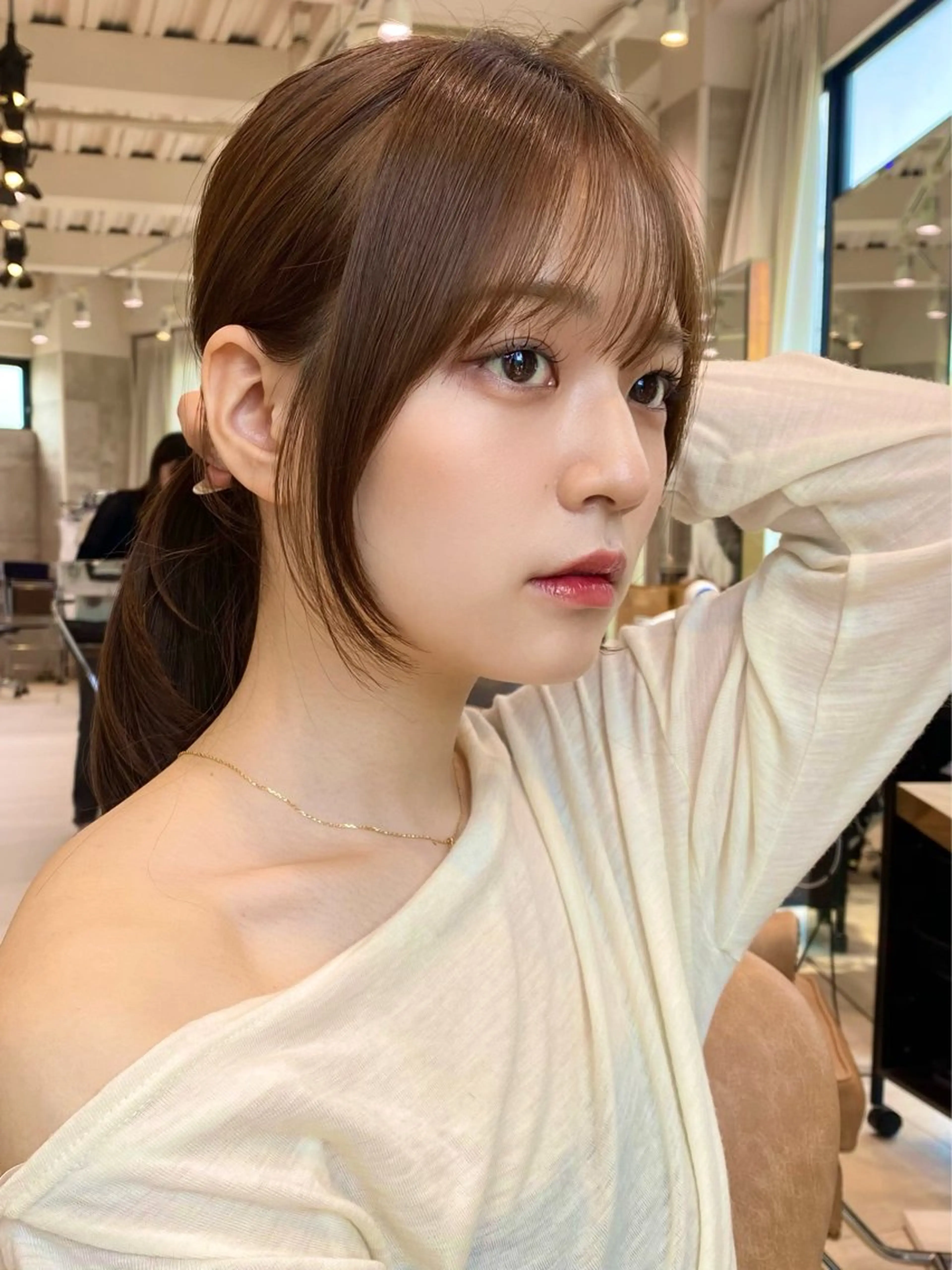 セミロング 🌼アユム/レイヤー ハッシュカット🌼のヘアスタイル