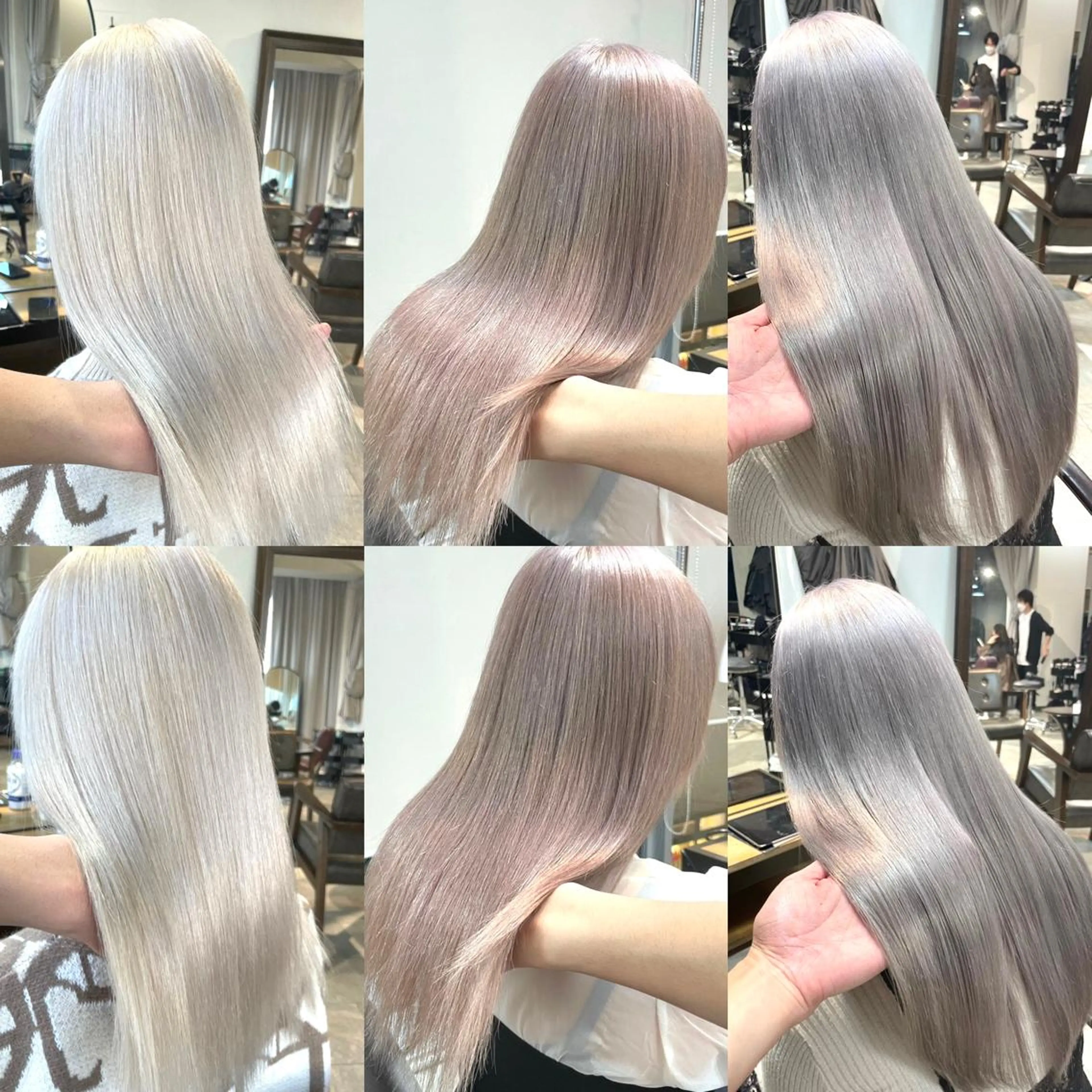 ロング カラー ヘアアレンジ カット ヘアカラー 🌹TikTok4万 フォロワー🌹AKIのヘアスタイル