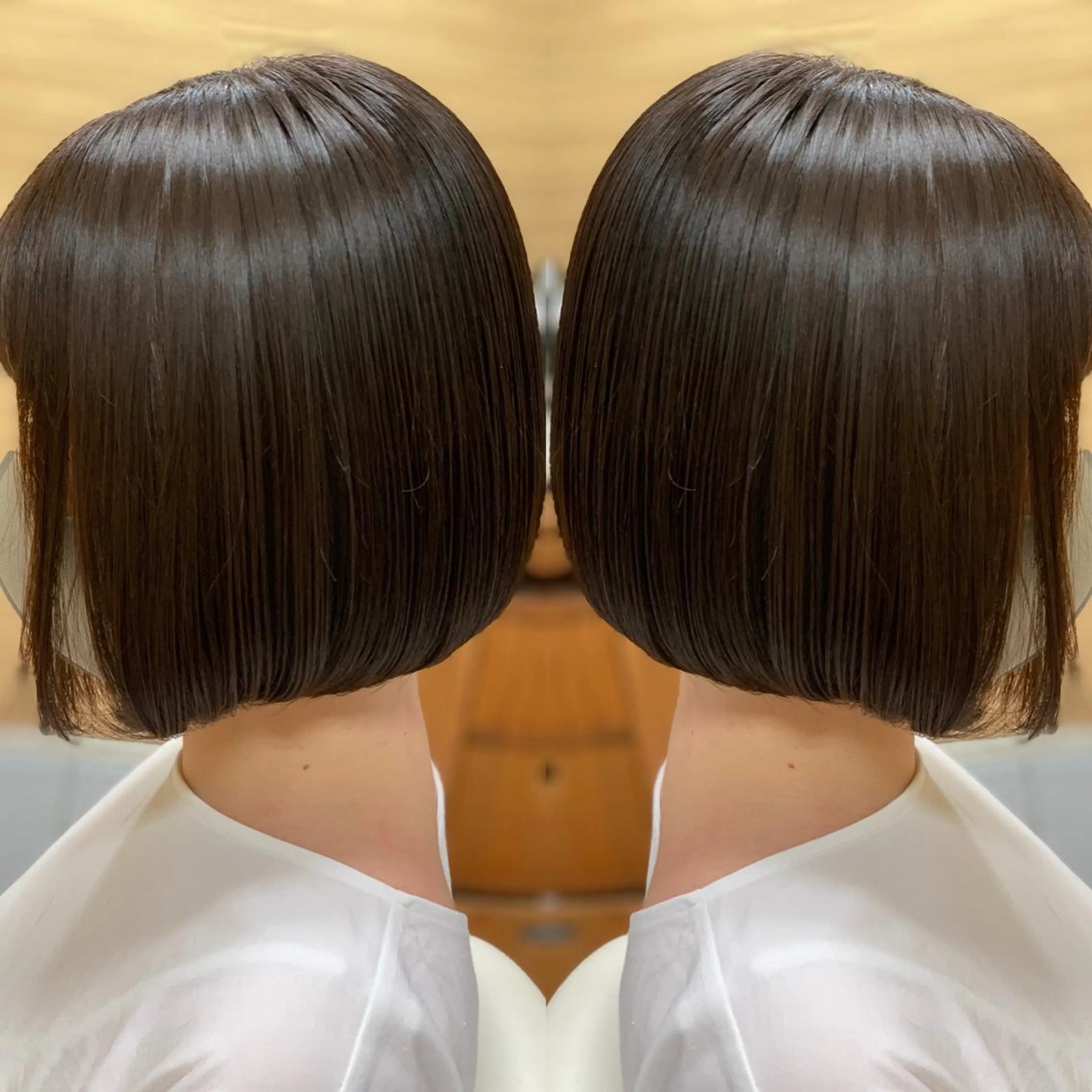 ショート ボブ 髪質改善 トリートメント トリートメント 髪質改善/縮毛矯正 /ブリーチ矯正/岡部のヘアスタイル