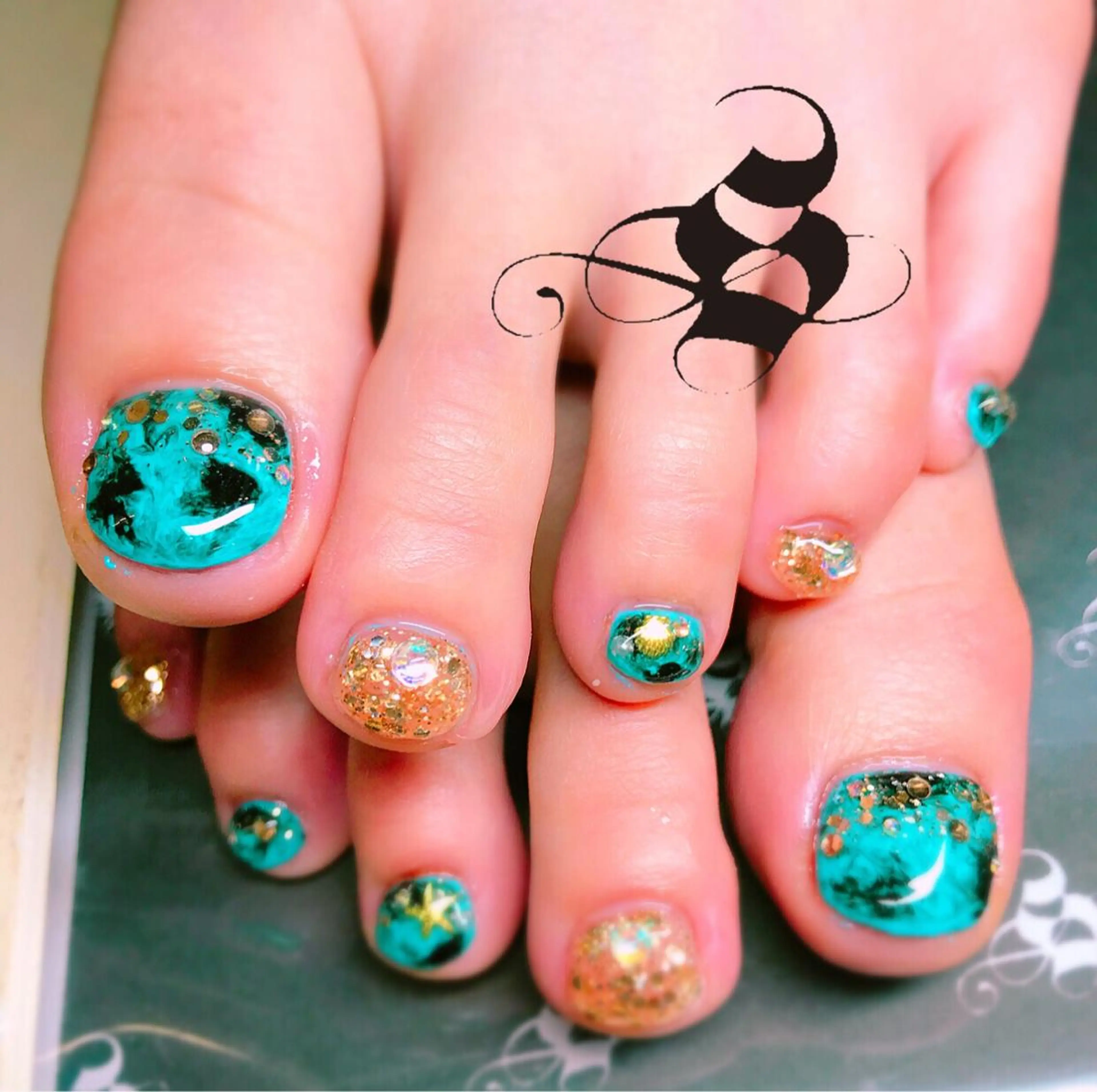 ネイル 長さ出し メンズネイル 持ち込み スカルプネイル ネイルチップ S&S 村田小百合のネイルデザイン