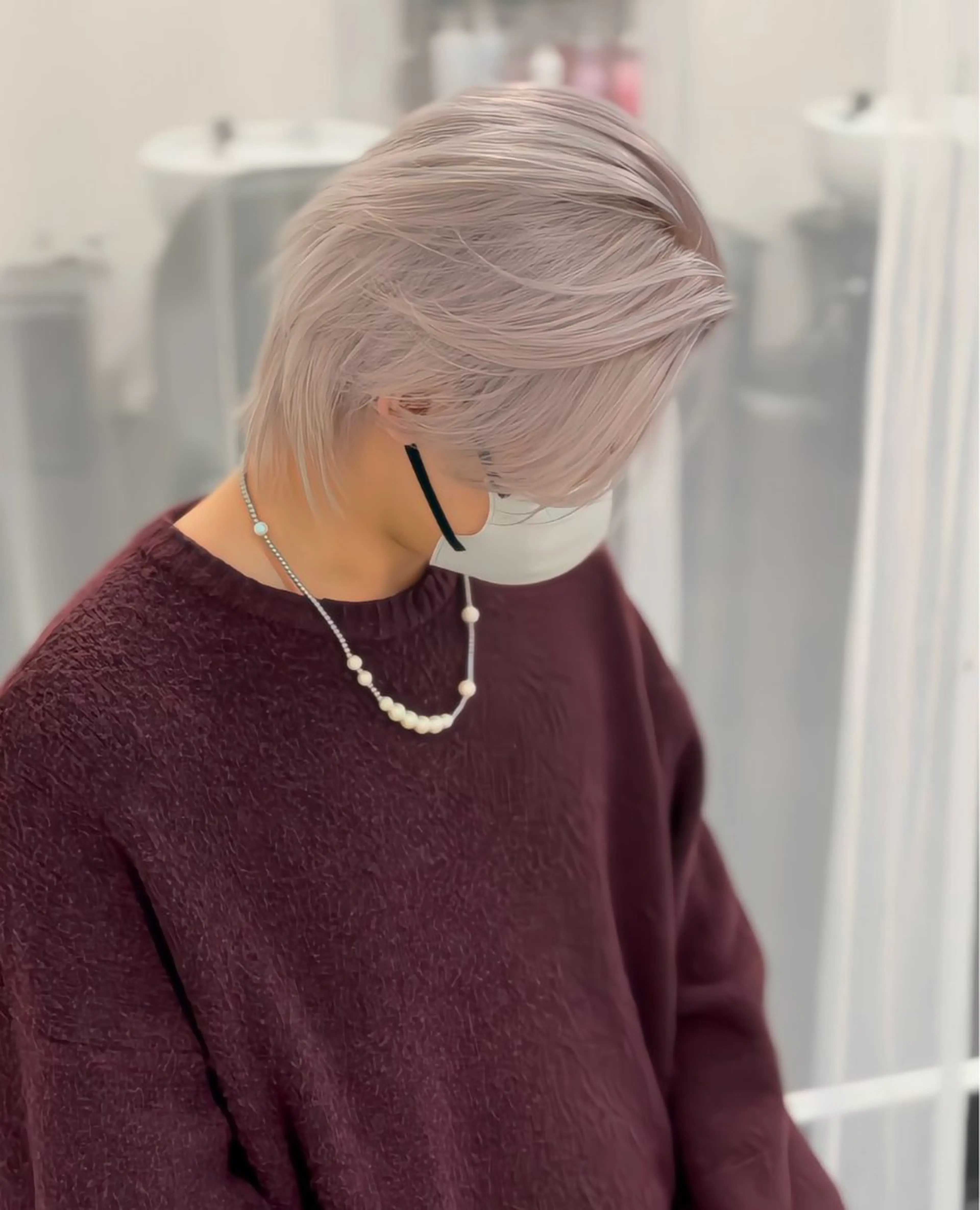 ショート カラー メンズ メンズ特化美容師/ NANA/中屋真之介のヘアスタイル