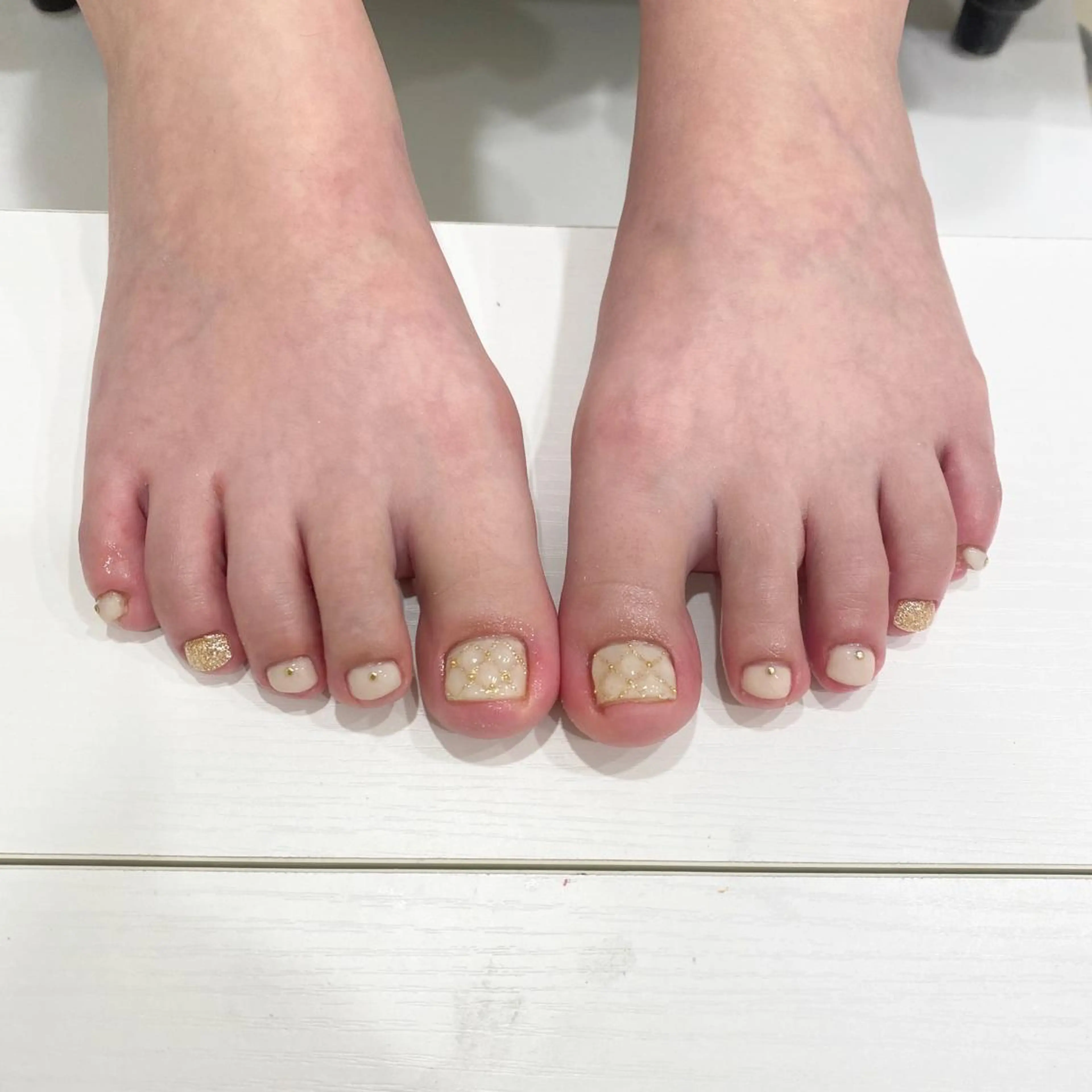 ネイル 春ネイル ハンドネイル ブリオン六本松店ネイルandアイ所属・薦田 葵のネイルデザイン