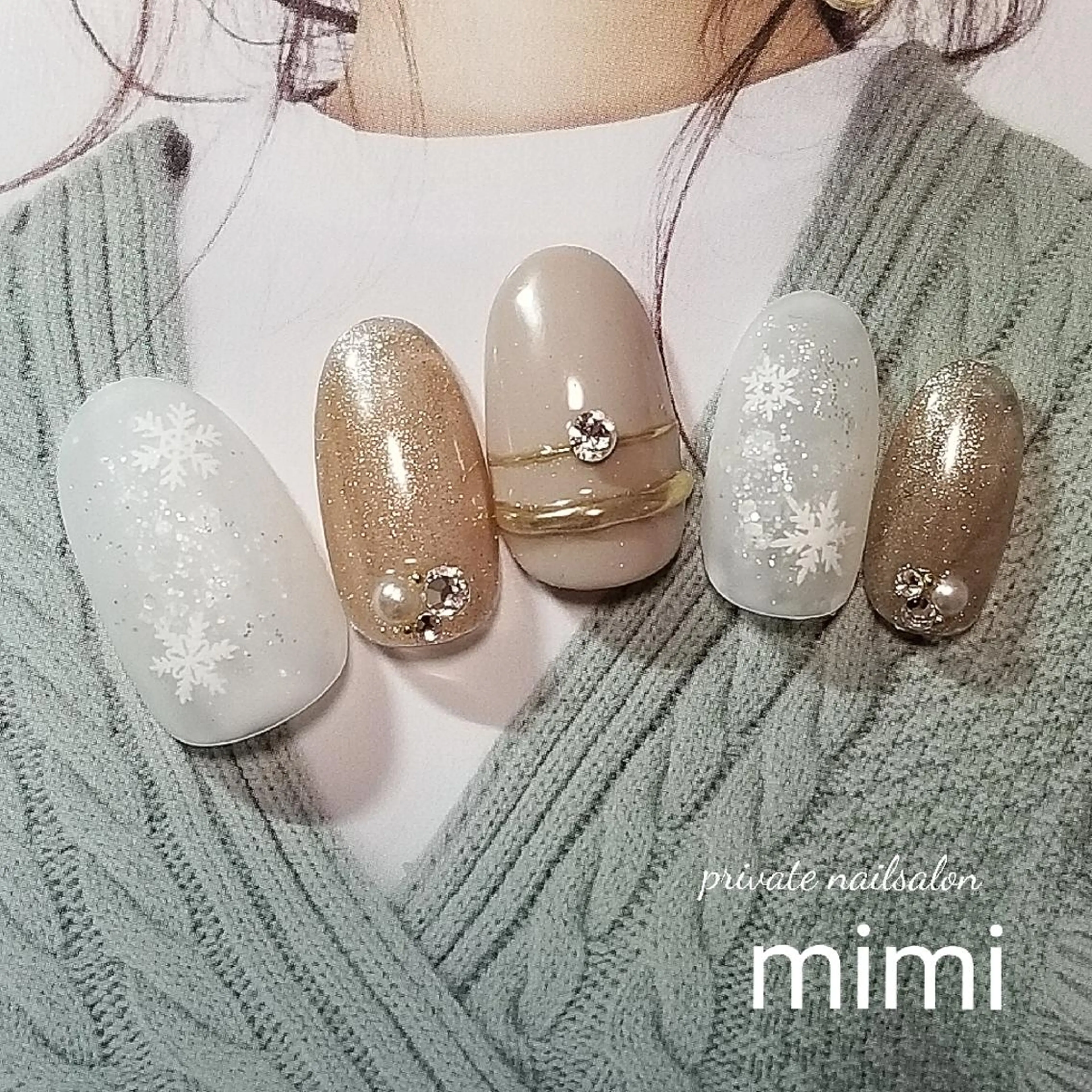 ネイル 博多ネイル ｍｉｍｉのネイルデザイン