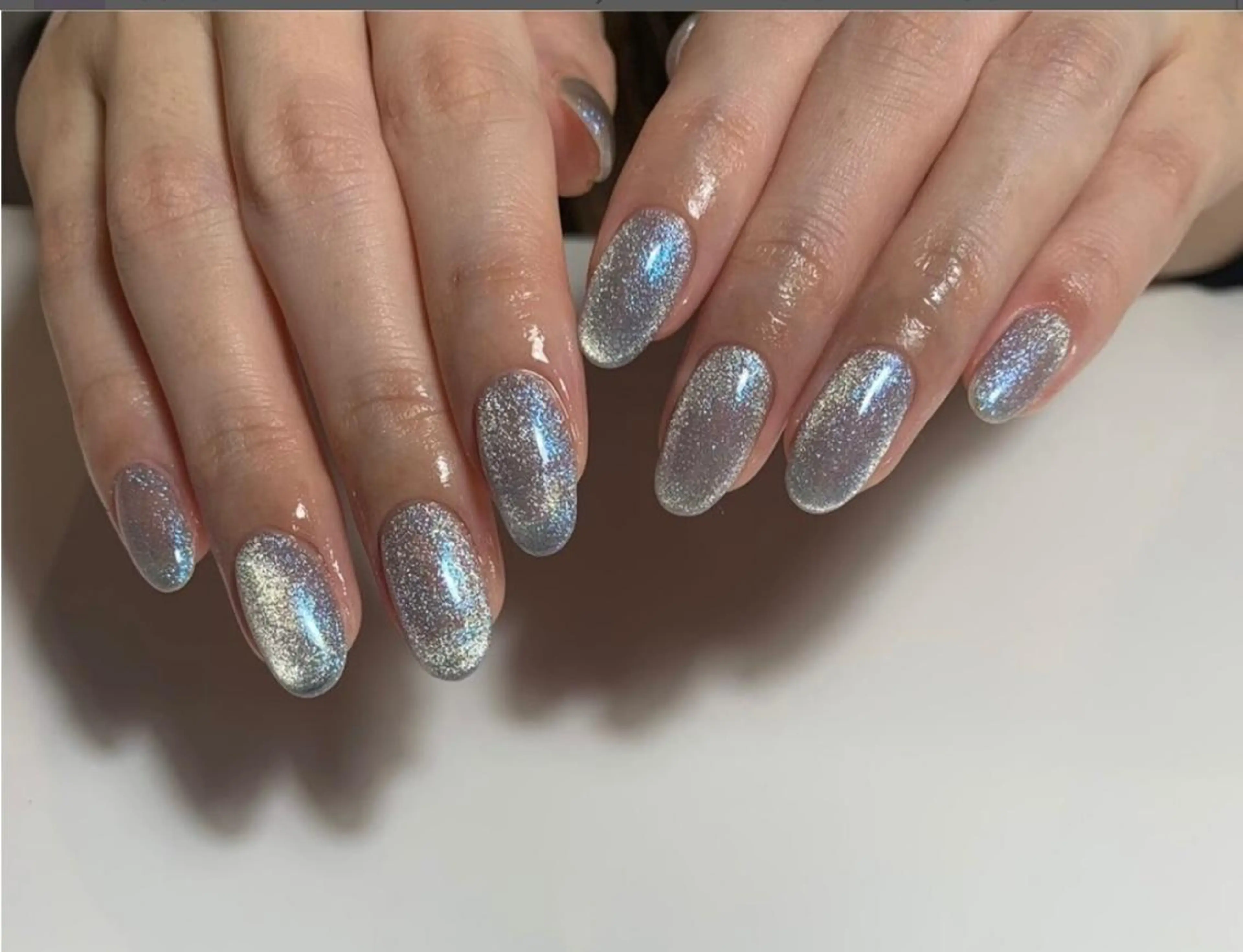 マグネットorオーロラorミラーネイル【オフあり⭕️】ベースカラー追加+¥1,500⚠️現金支払いのみの写真