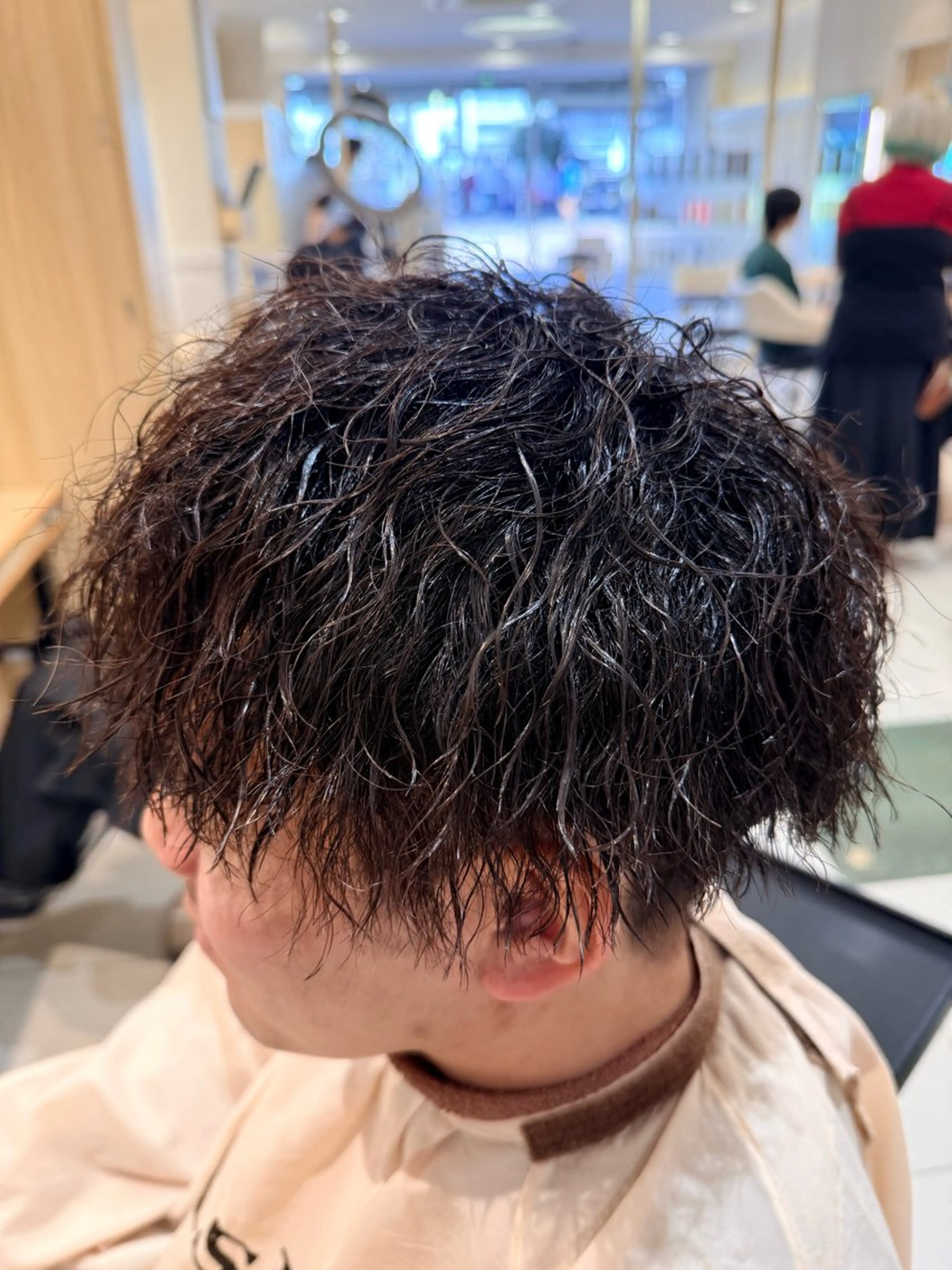 パーマ 中村/艶カラー/ハイ ライト/髪質改善のヘアスタイル