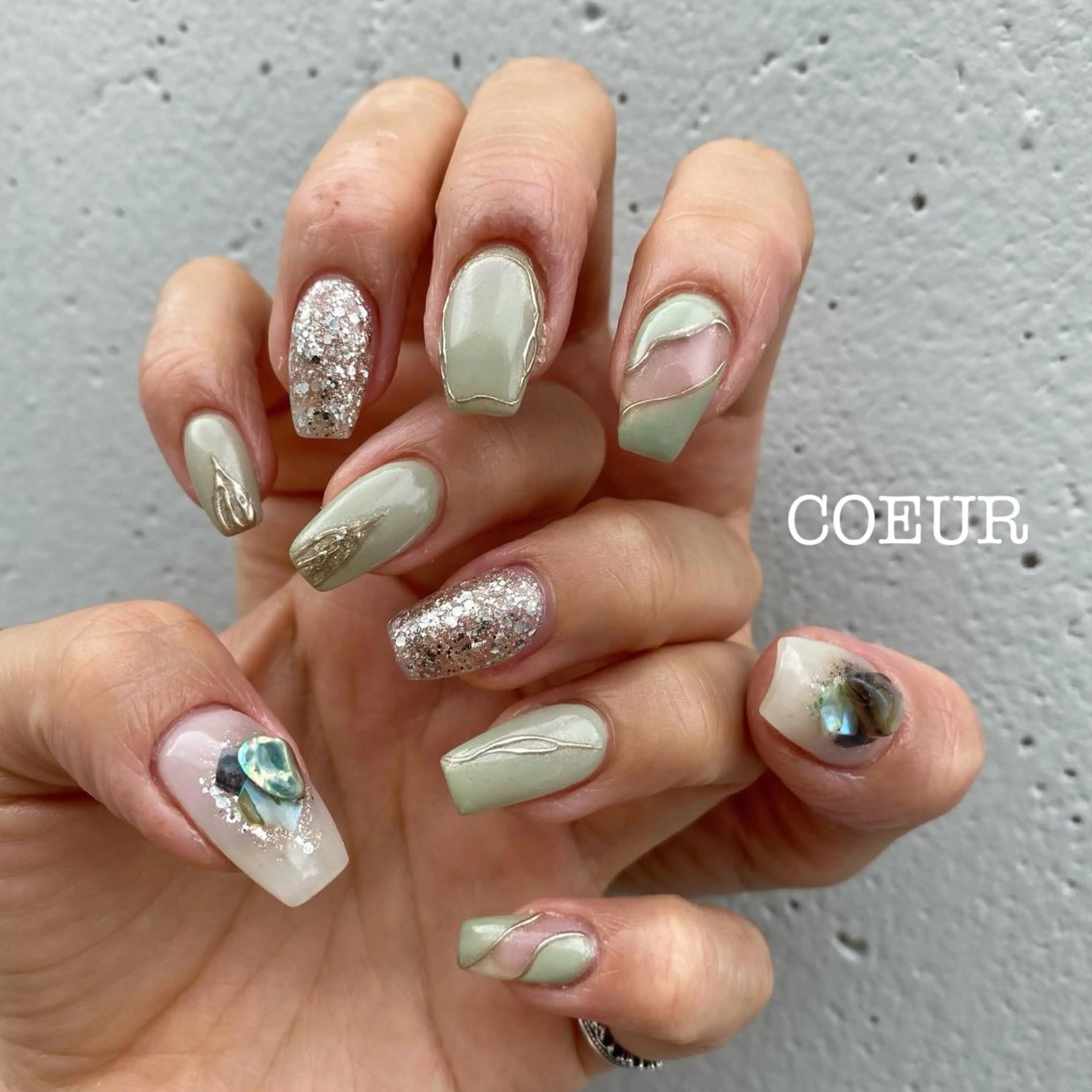 ネイル COEUR✴︎ yukikaのネイルデザイン