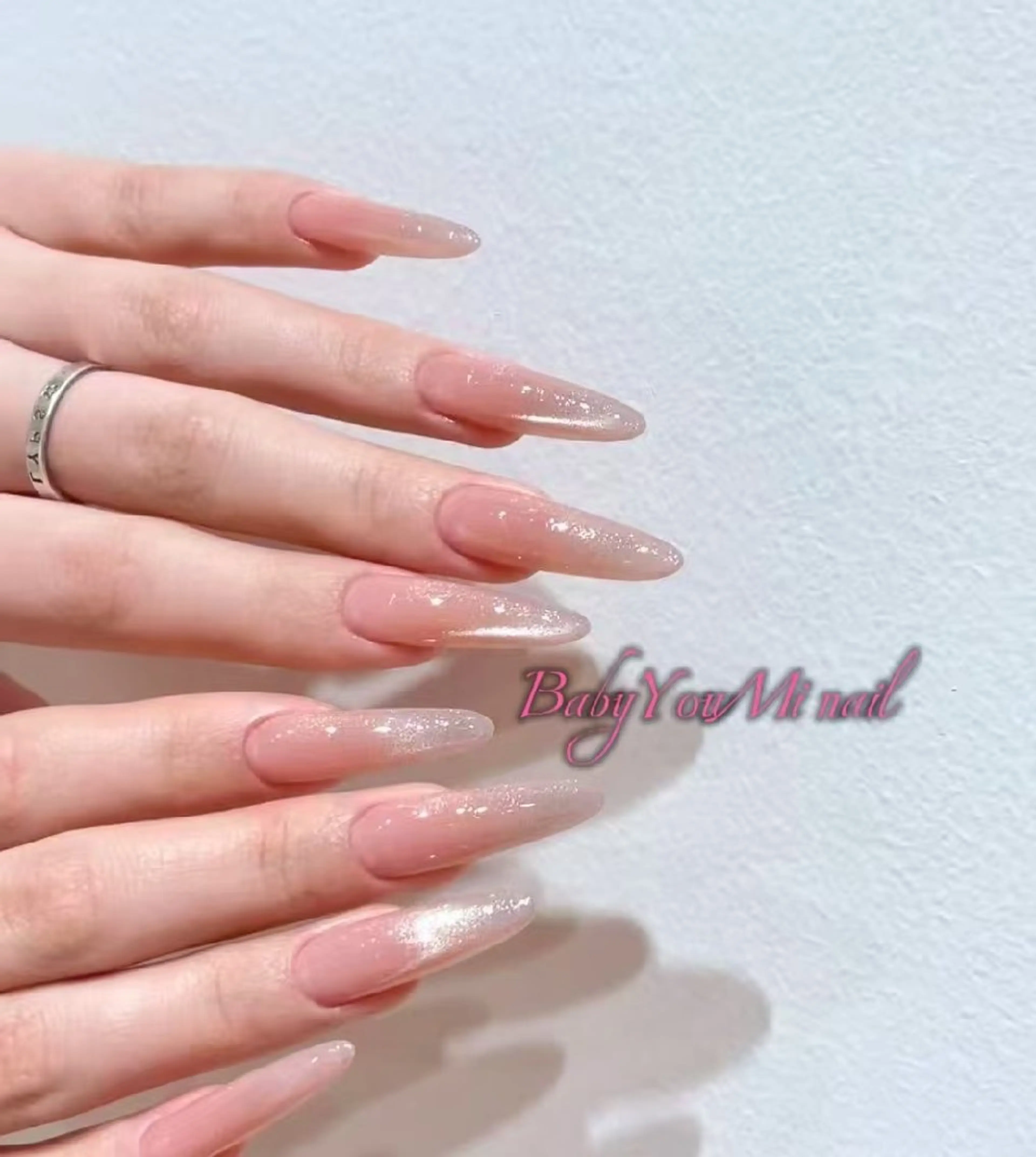 ネイル オーロラネイル フラワーネイル フットネイル フレンチネイル ジェルネイル ハンドネイル Oomiya 服部のネイルデザイン