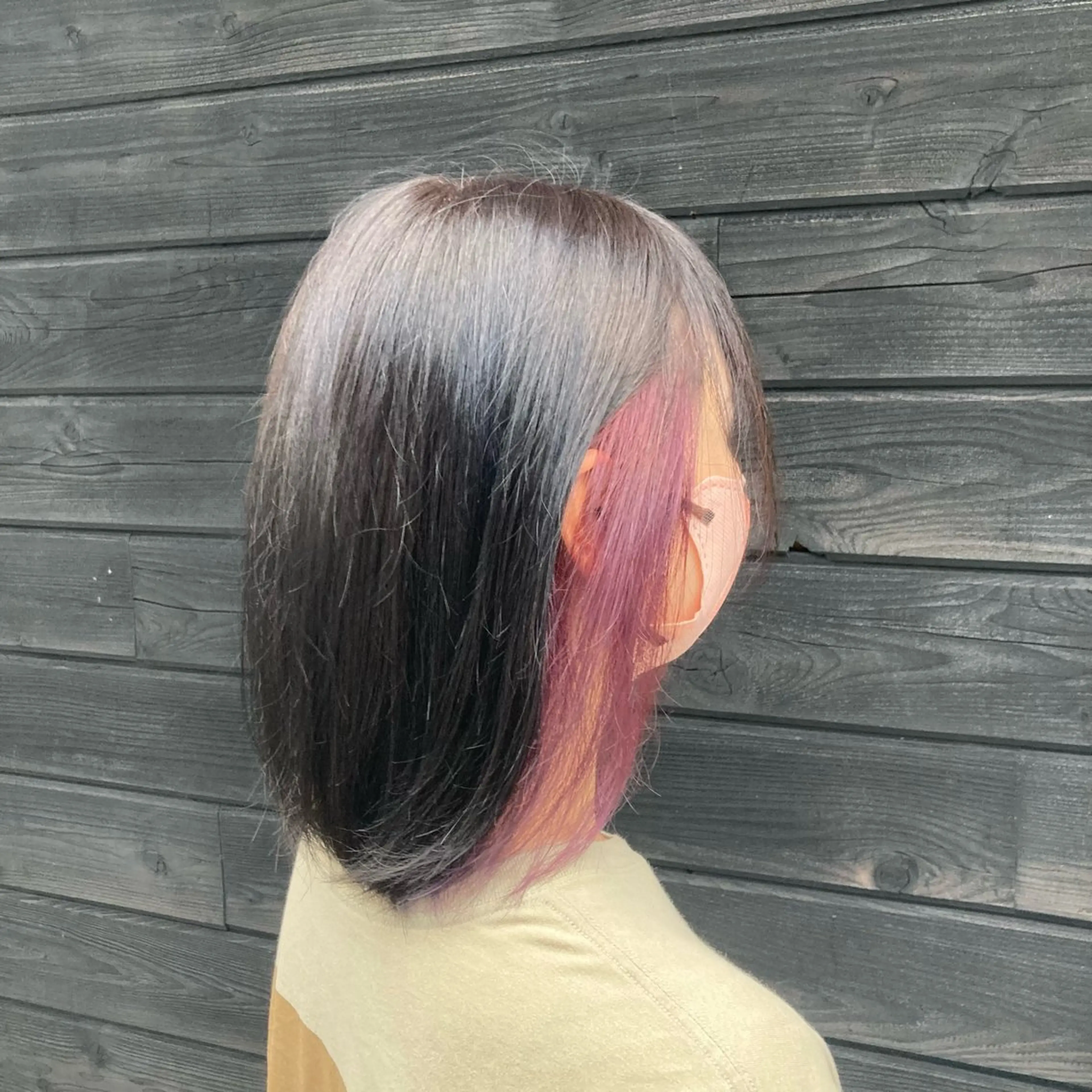 ミディアム 南草津/レイヤー/ ゴトウのヘアスタイル