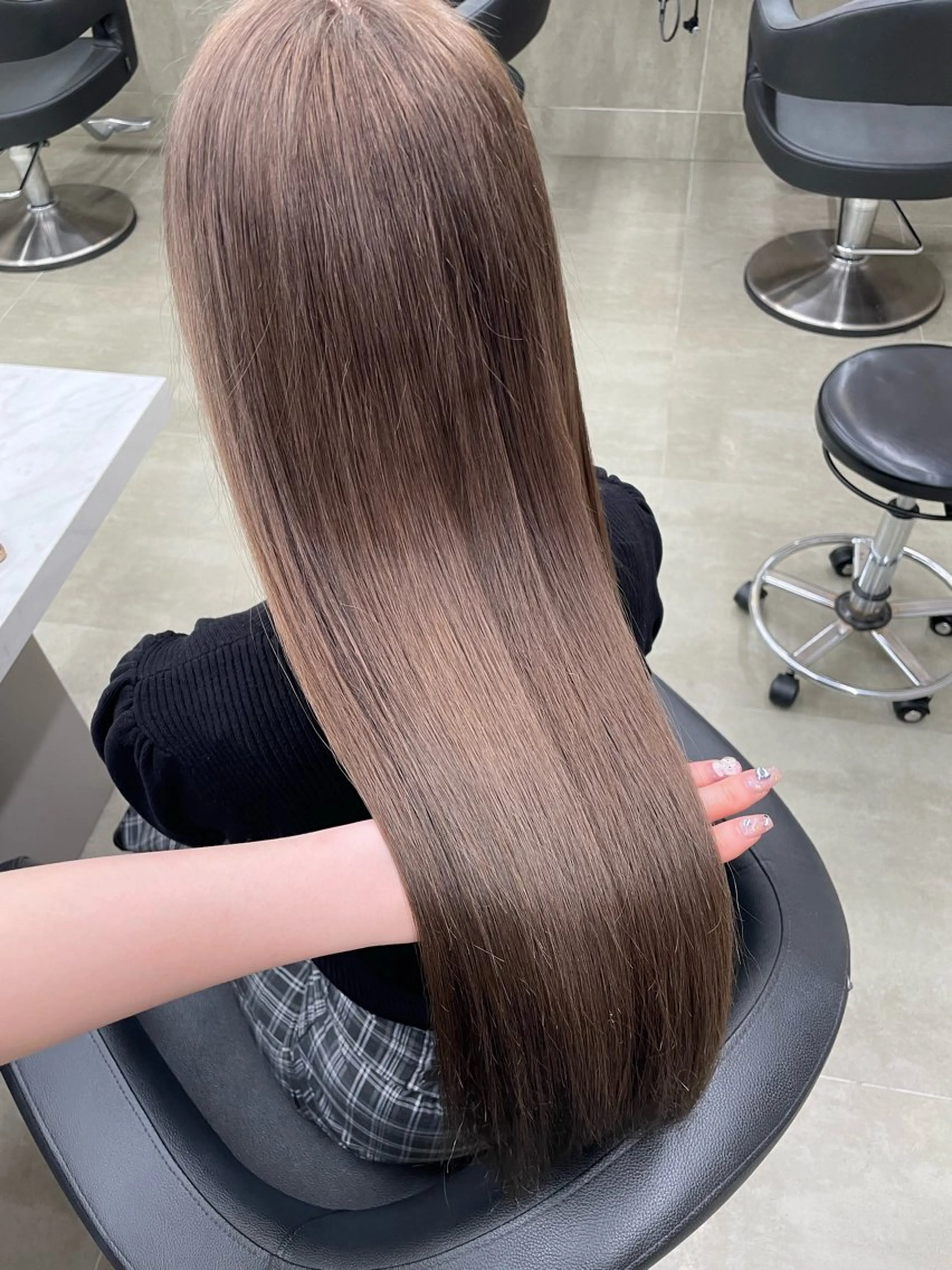 ロング カラー 🎀暖色/ラベンダー /paru🤍のヘアスタイル