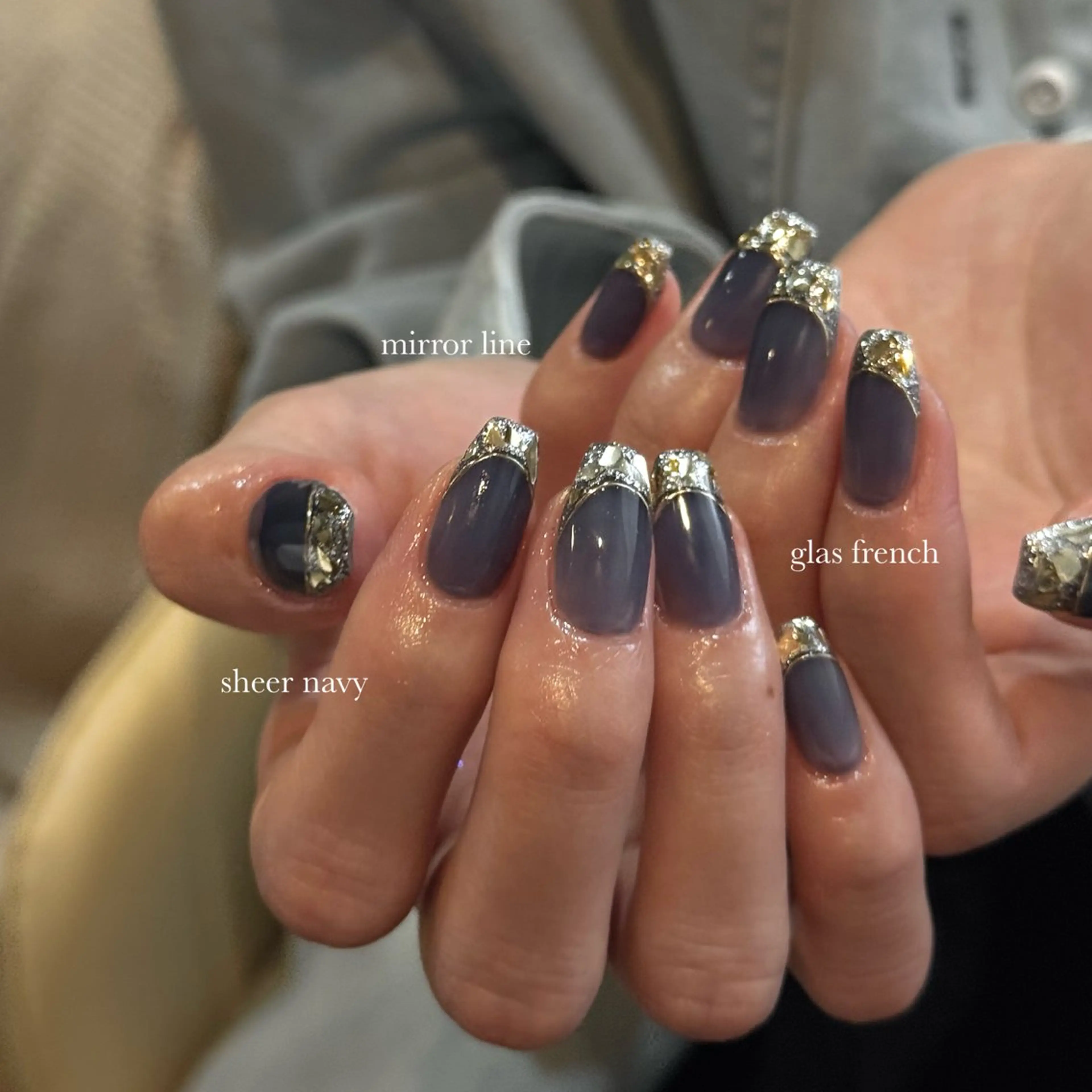 ネイル ハンドネイル Lusso Cocoroのネイルデザイン