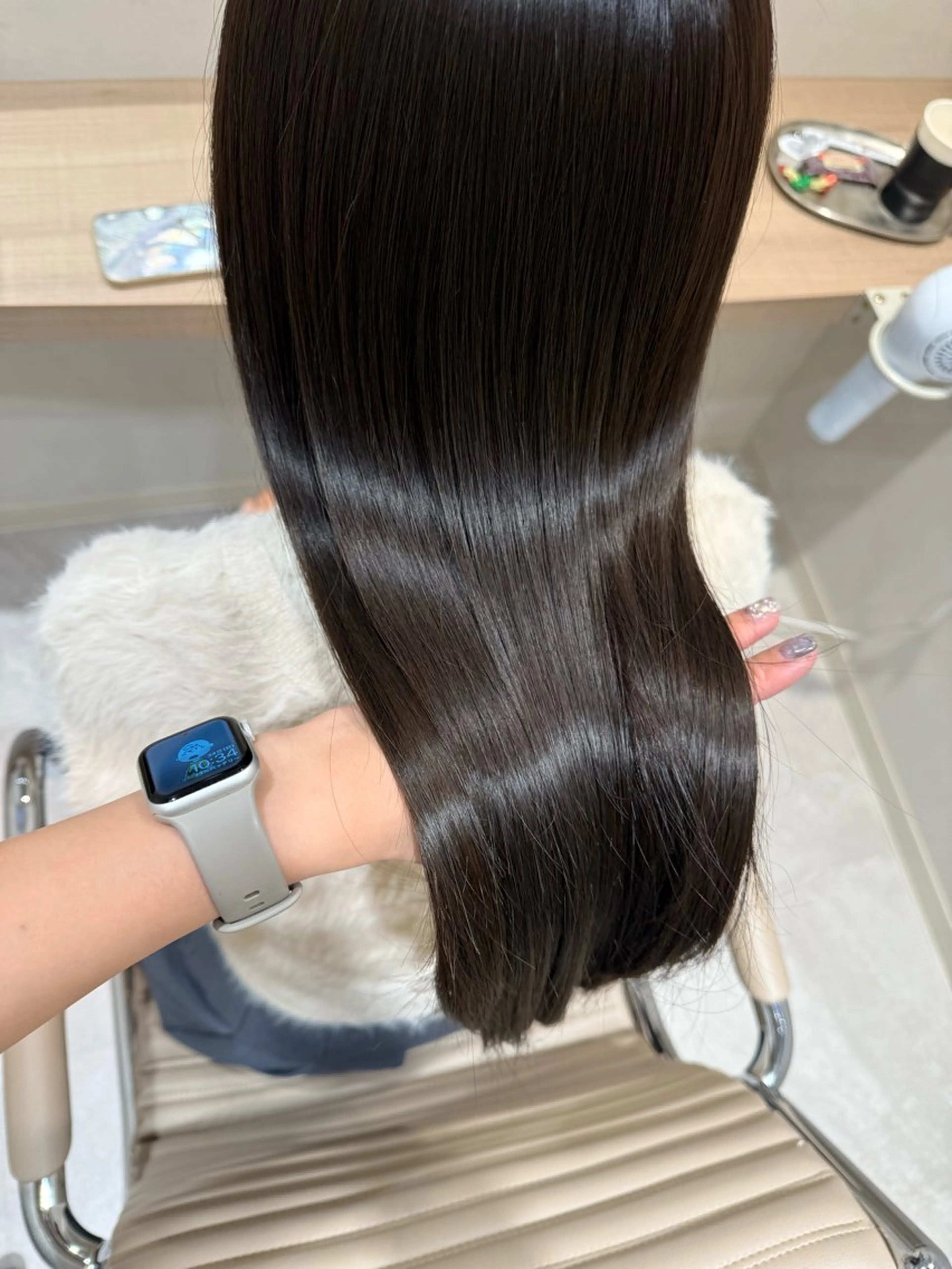 🧚髪質改善🧚ワンカラー＋高濃度水素トリートメント🤍ULTOWAトリートメント(ブリーチ不可)の写真