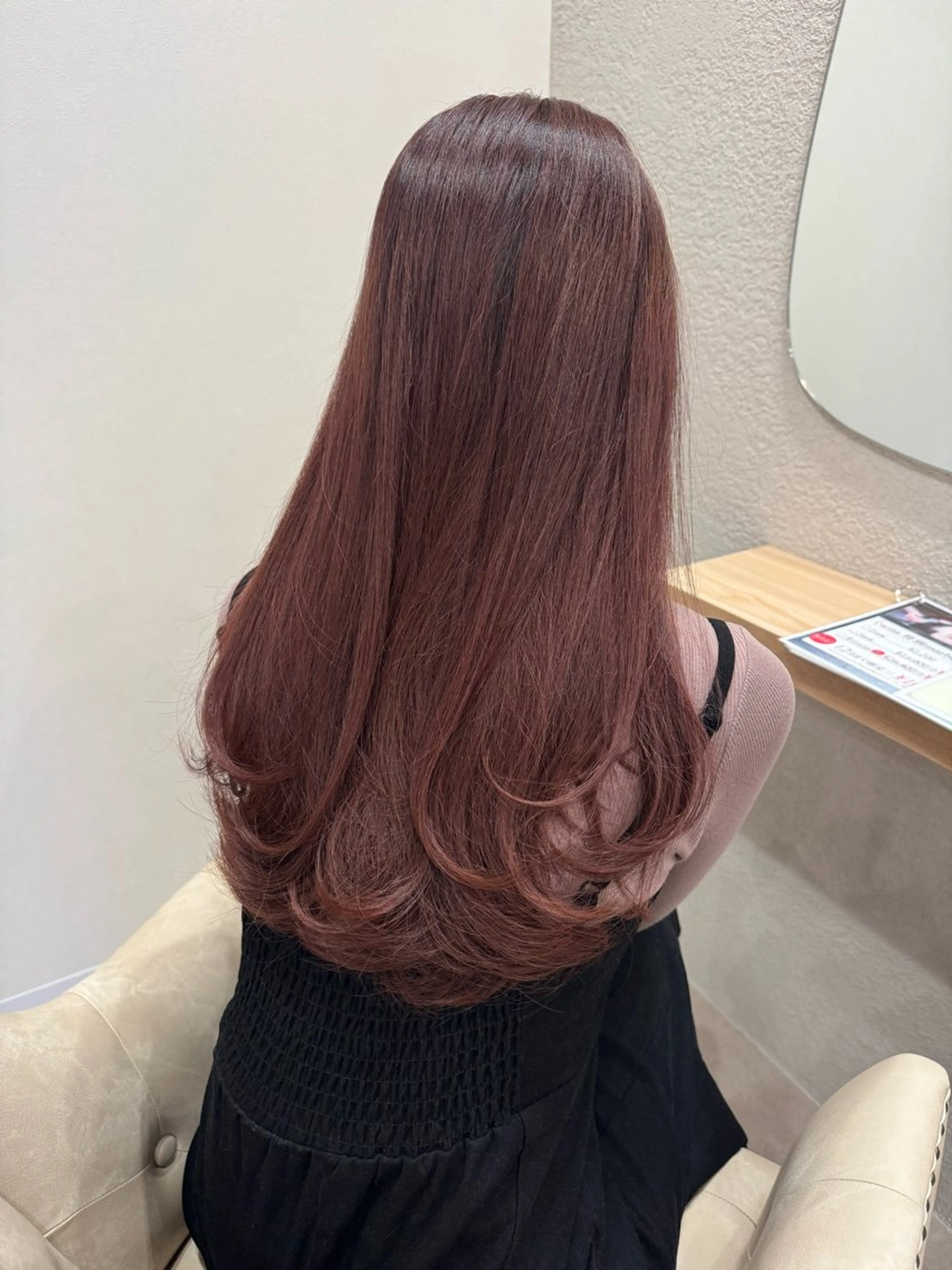 ロング カラー 蟹江 聡太✨レイヤーカットのヘアスタイル