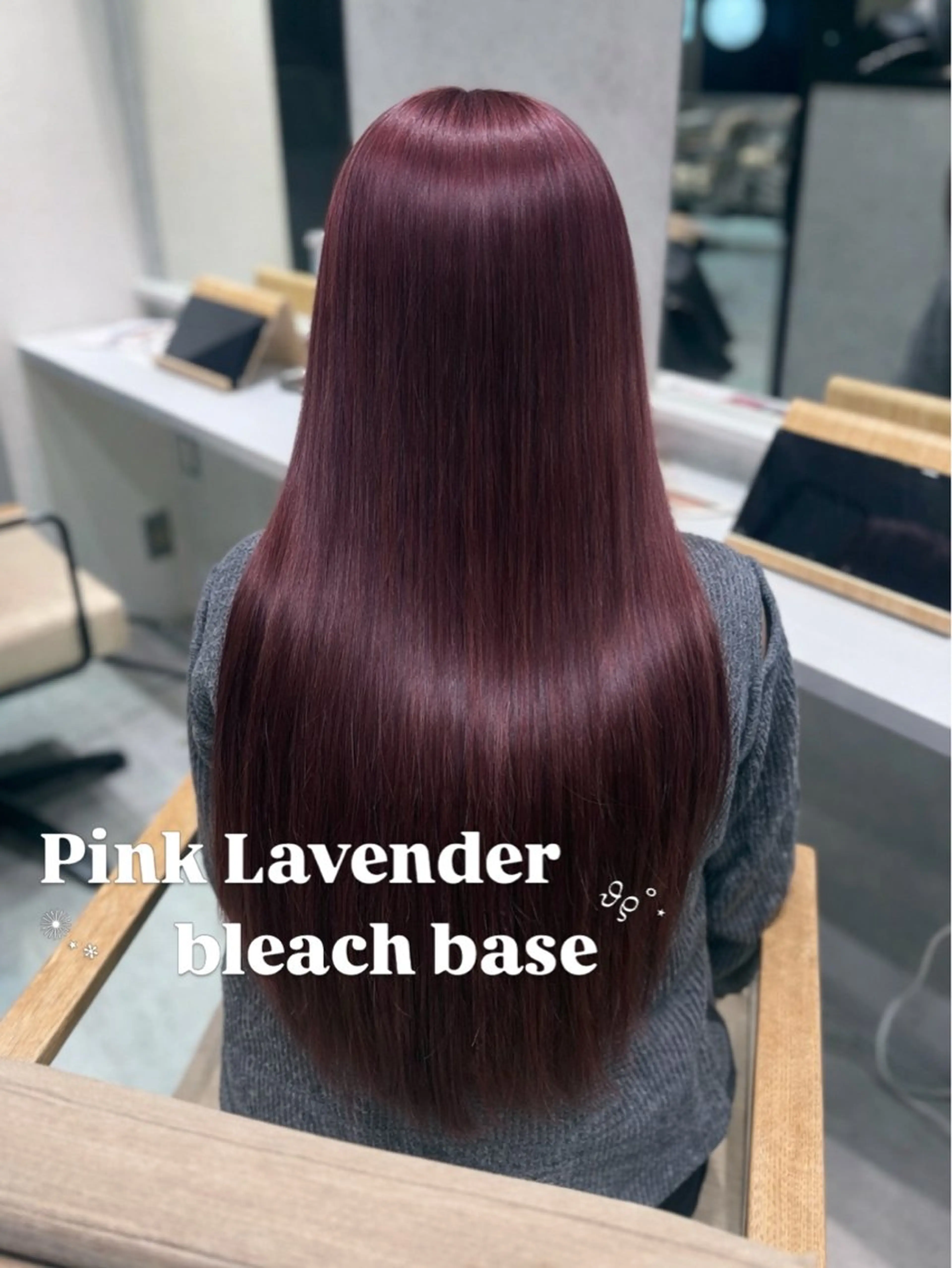 ロング カラー ヘアカラー 梅田 / ハイトーン Shionのヘアスタイル