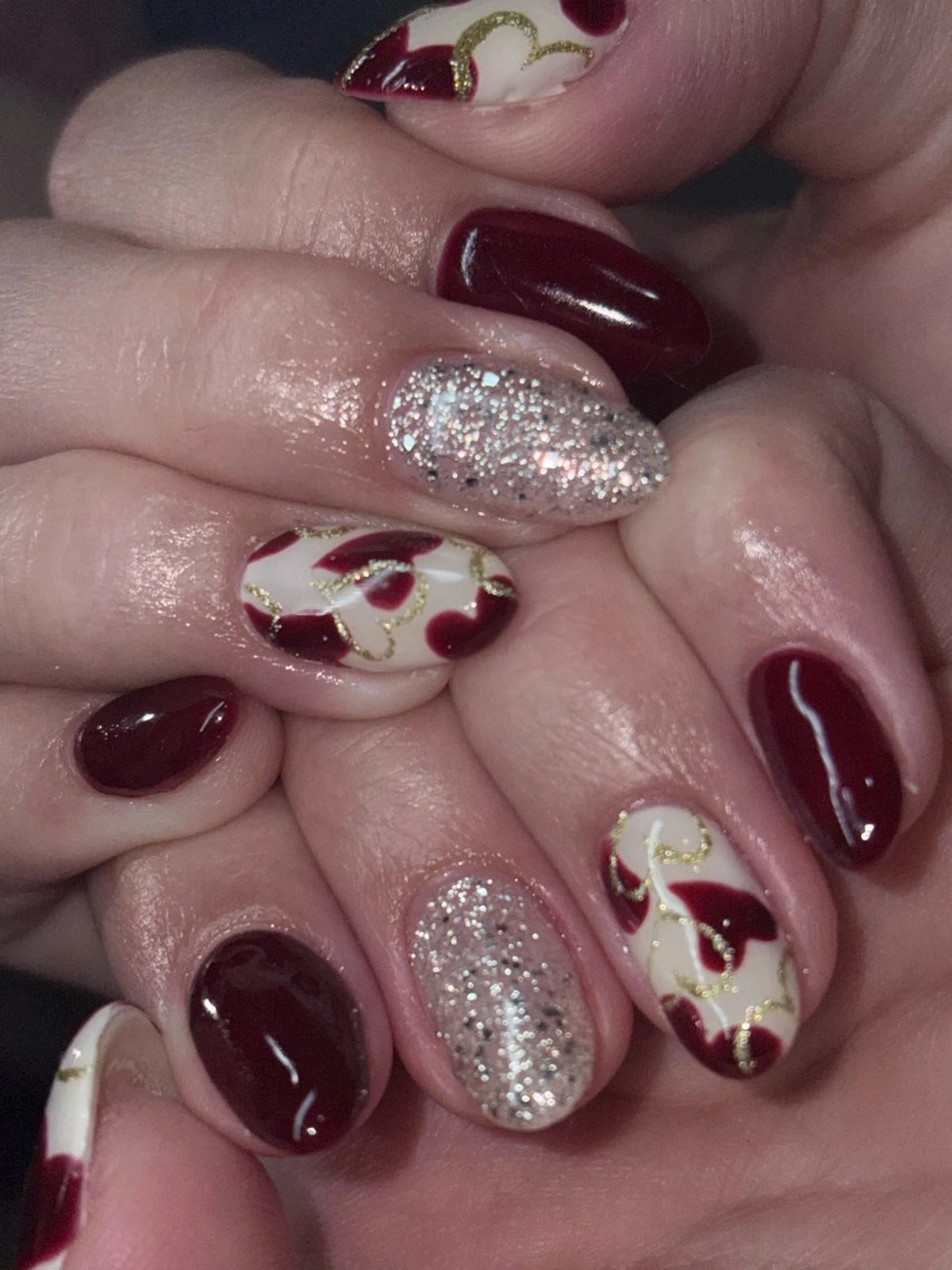 ネイル ハンドネイル NES NAIL所属・さゆり￤推しキャラ ￤ロングネイル🩷のネイルデザイン