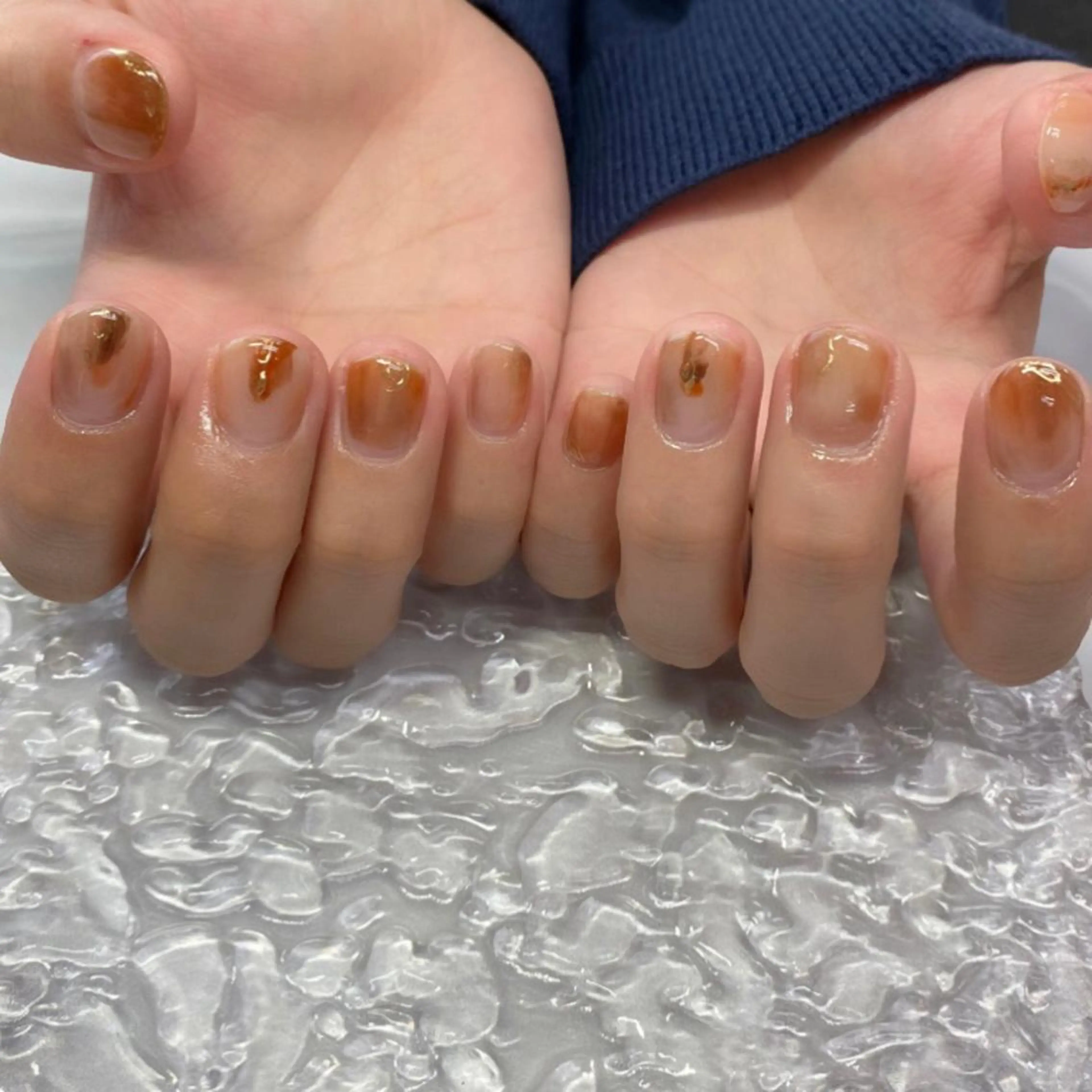 ネイル ニュアンスネイル ハンドネイル ショートネイル. Home sweetのネイルデザイン