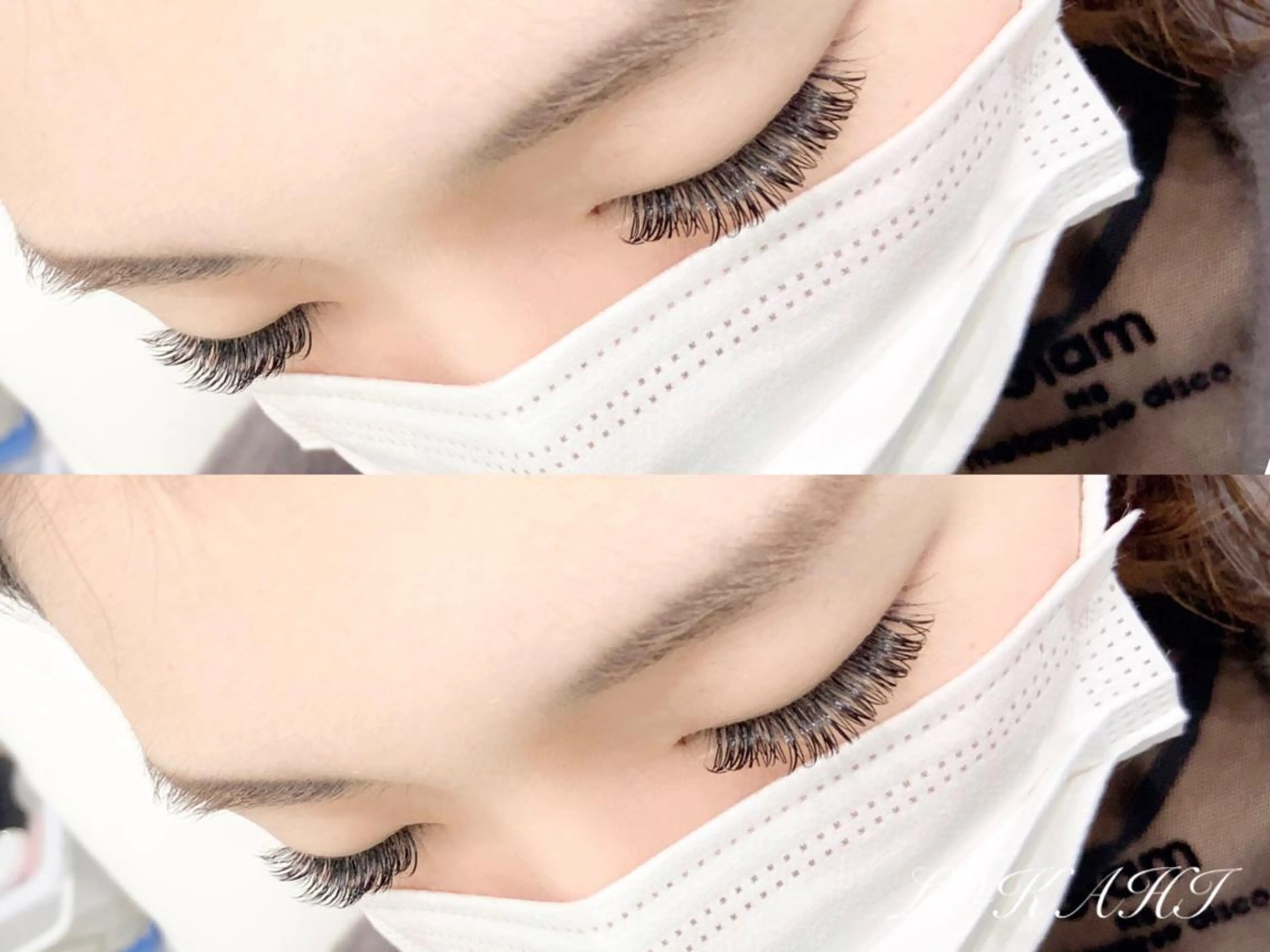 マツエク・マツパ フラットラッシュ Manuel🤎 平井のマツエク・マツパデザイン