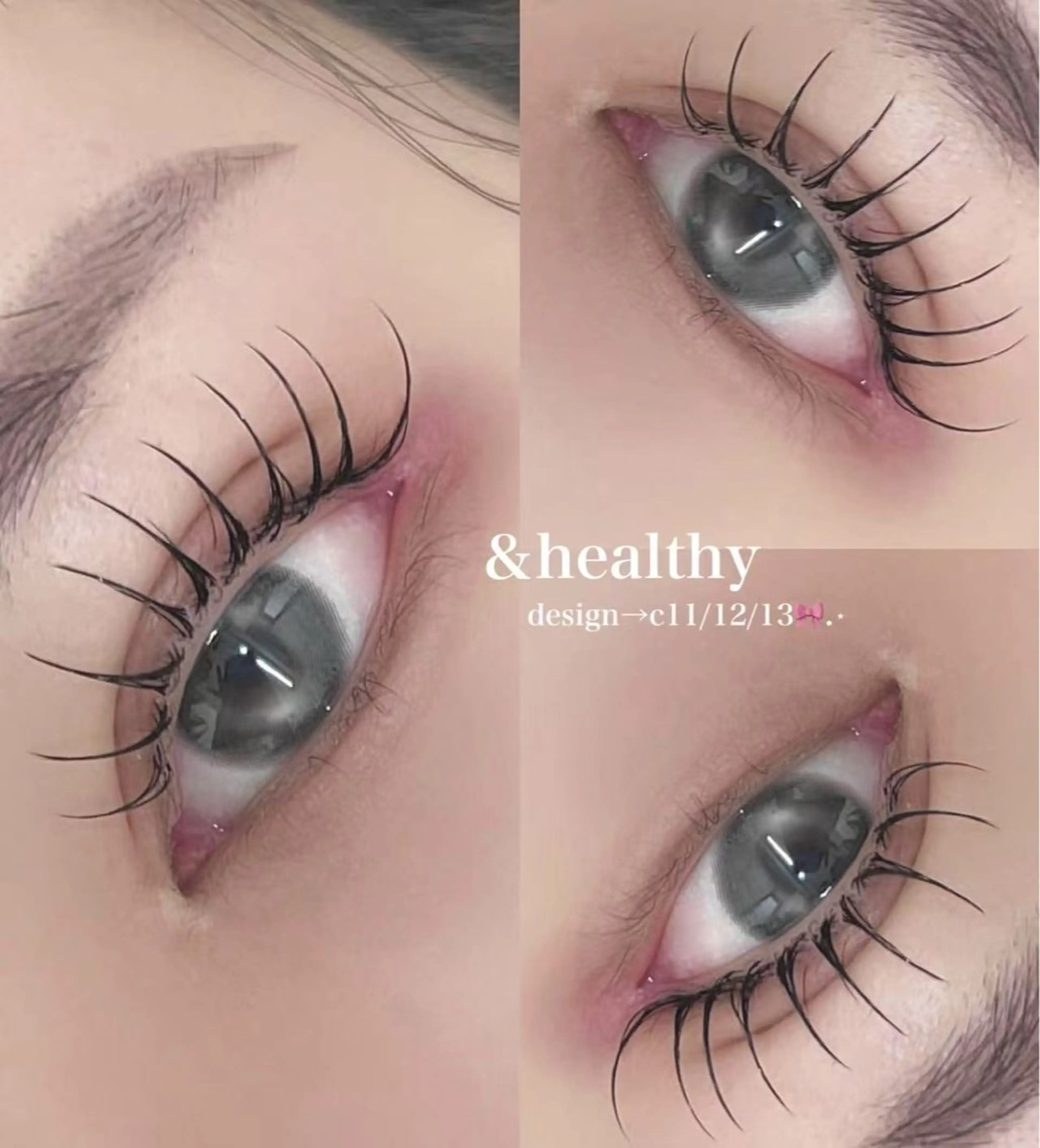 ☁️フラットラッシュ｜ふんわり軽い♥自然仕上げでモテまつげ120本¥5480の写真