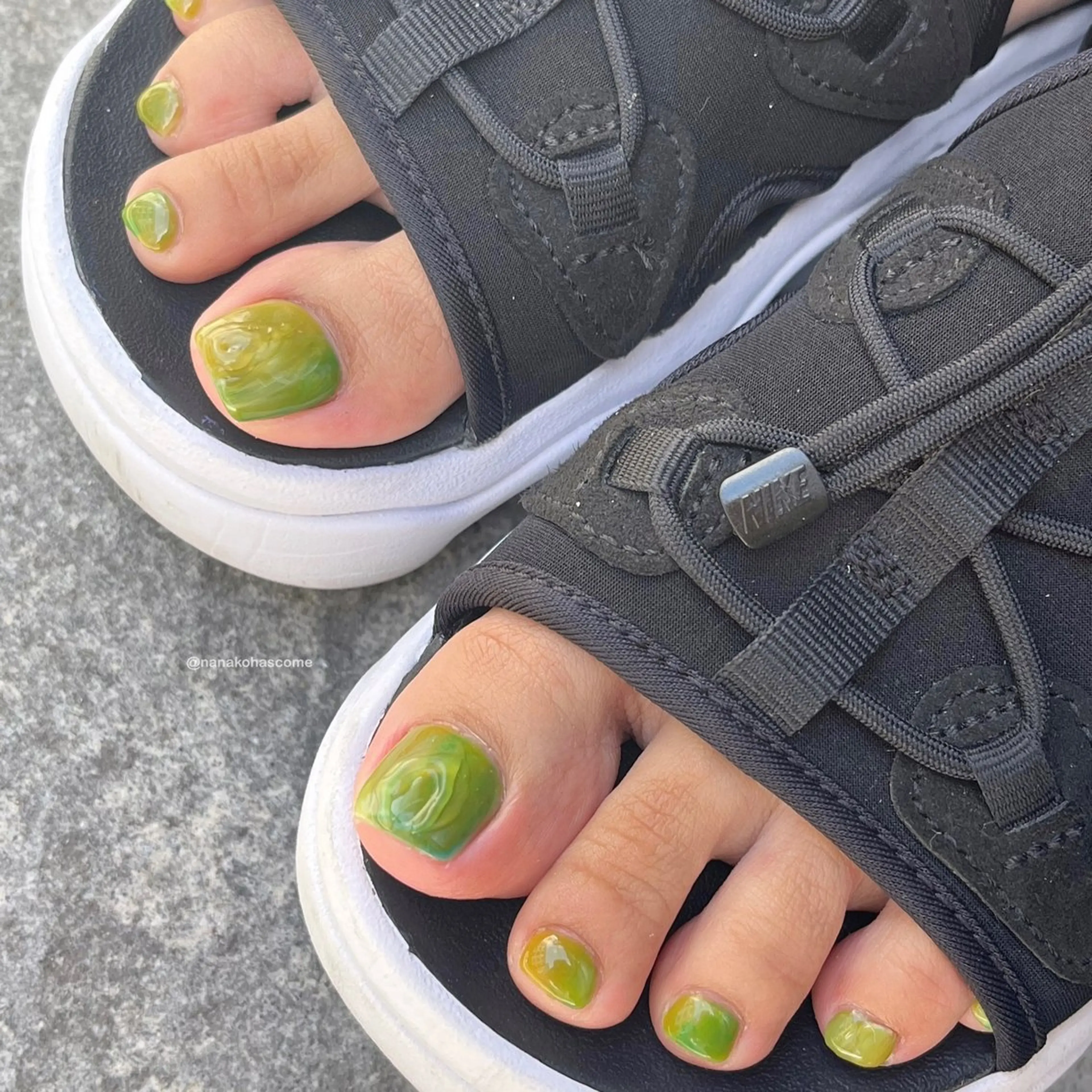 ネイル フットネイル VECHIC所属・abe nanakoのネイルデザイン