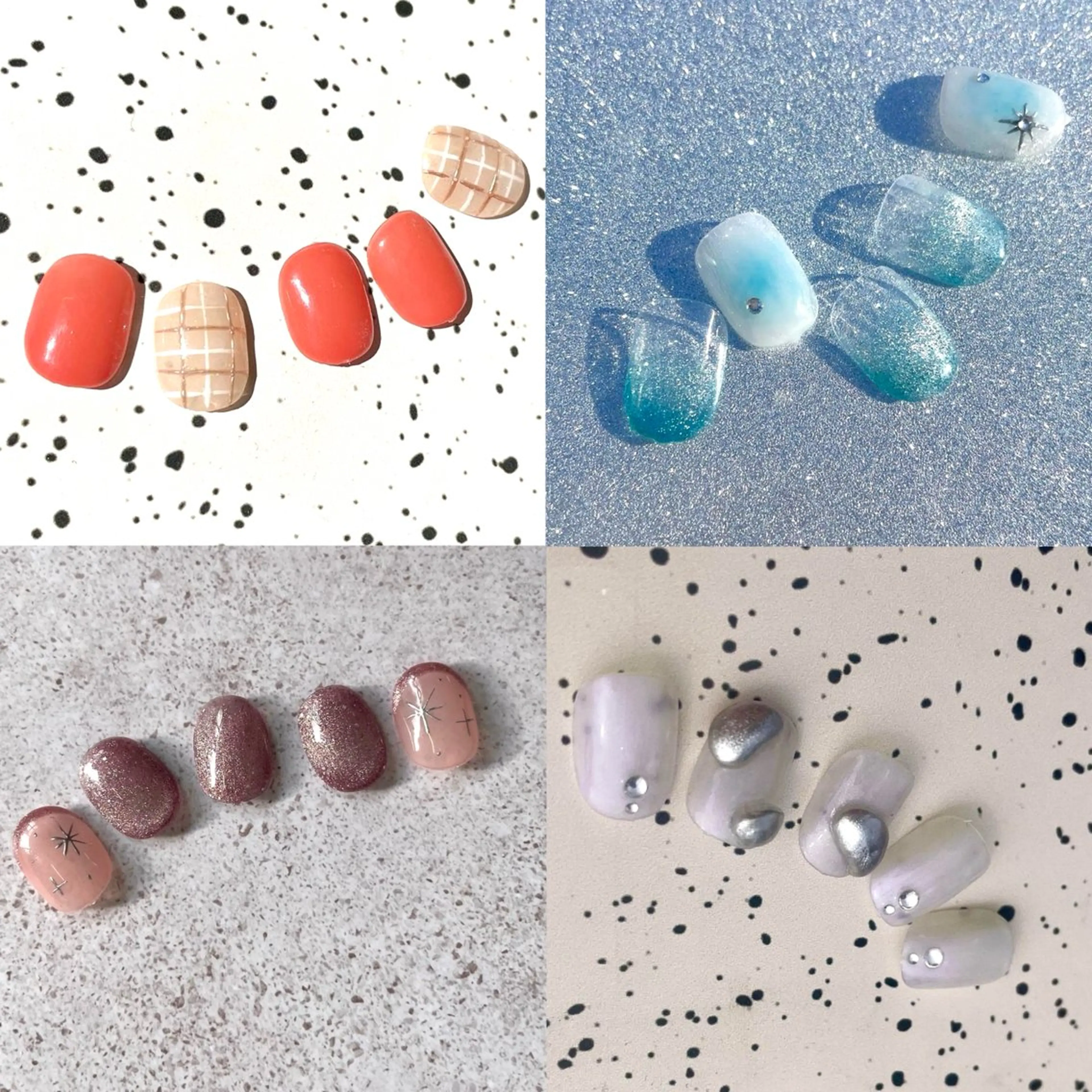 ネイル アートネイル キラキラネイル シンプルネイル ハンドネイル キラオメ Neneのネイルデザイン