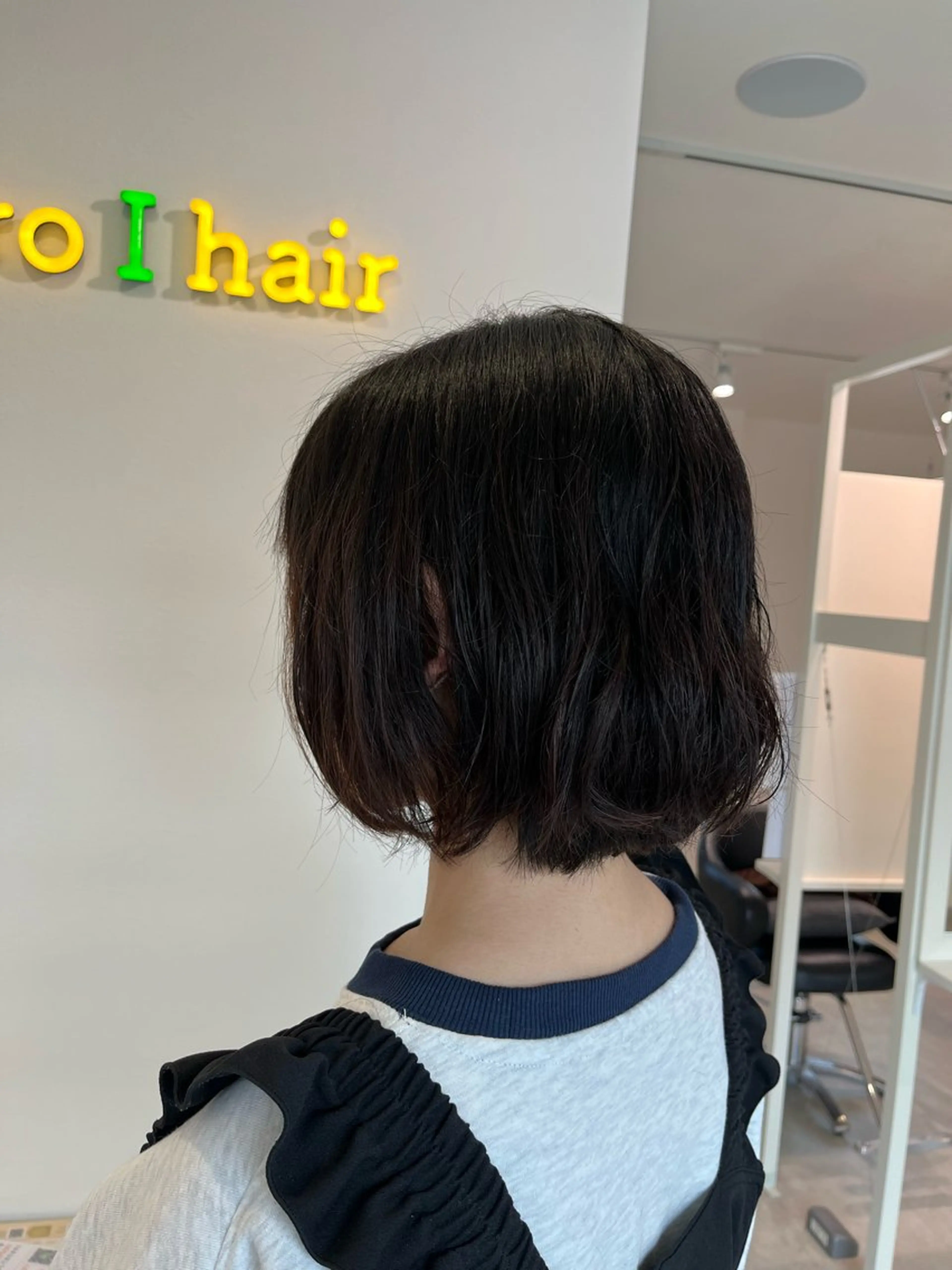 ショート パーマ イロアイヘアー Renのヘアスタイル