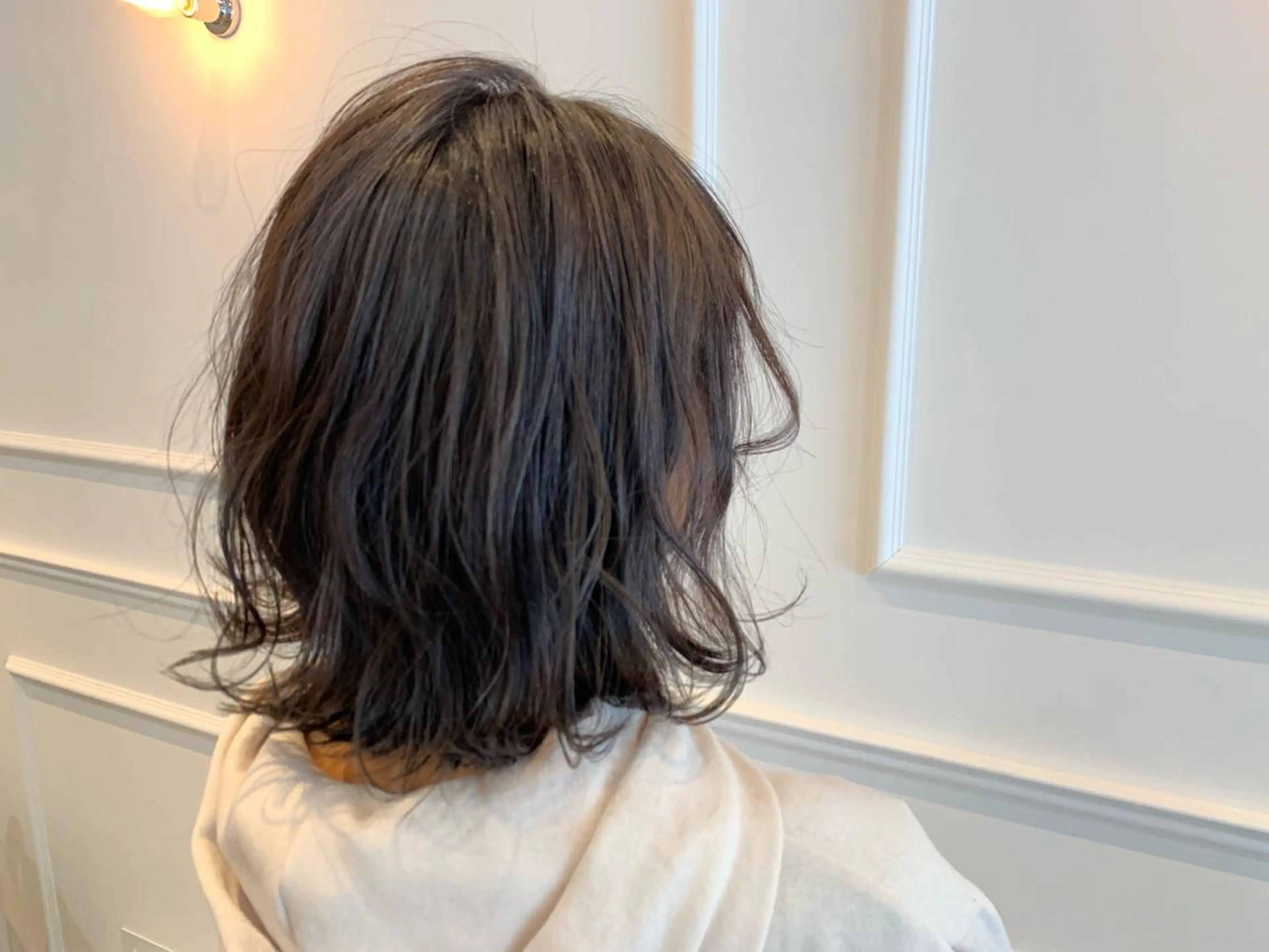 ミディアム カラー Silk-lei【銀座店】所属・銀座/美髪縮毛矯正 /髪質改善/山本翔華のヘアスタイル
