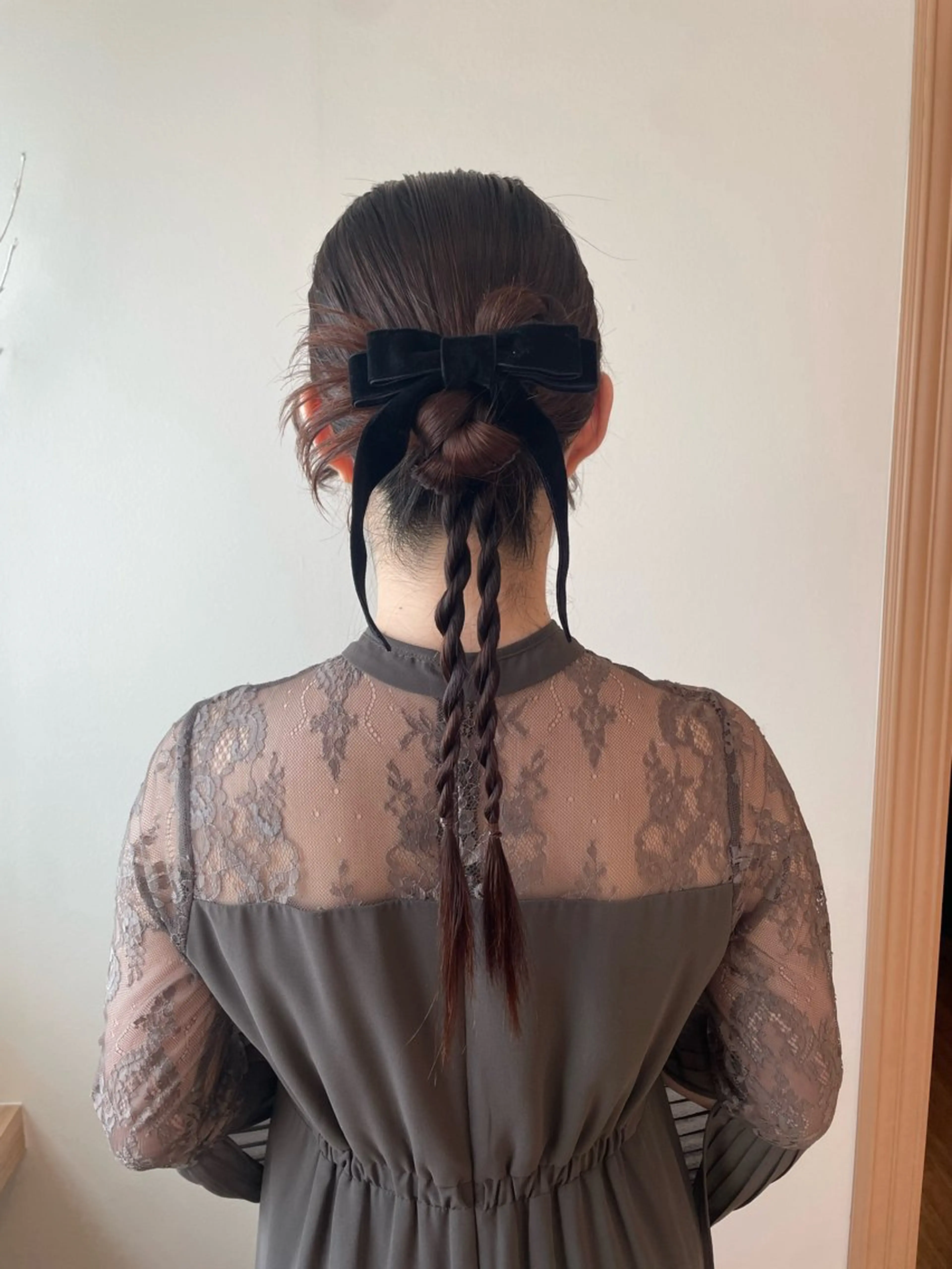 ロング ヘアアレンジ ヘアセット Osoko Hiyoriのヘアスタイル