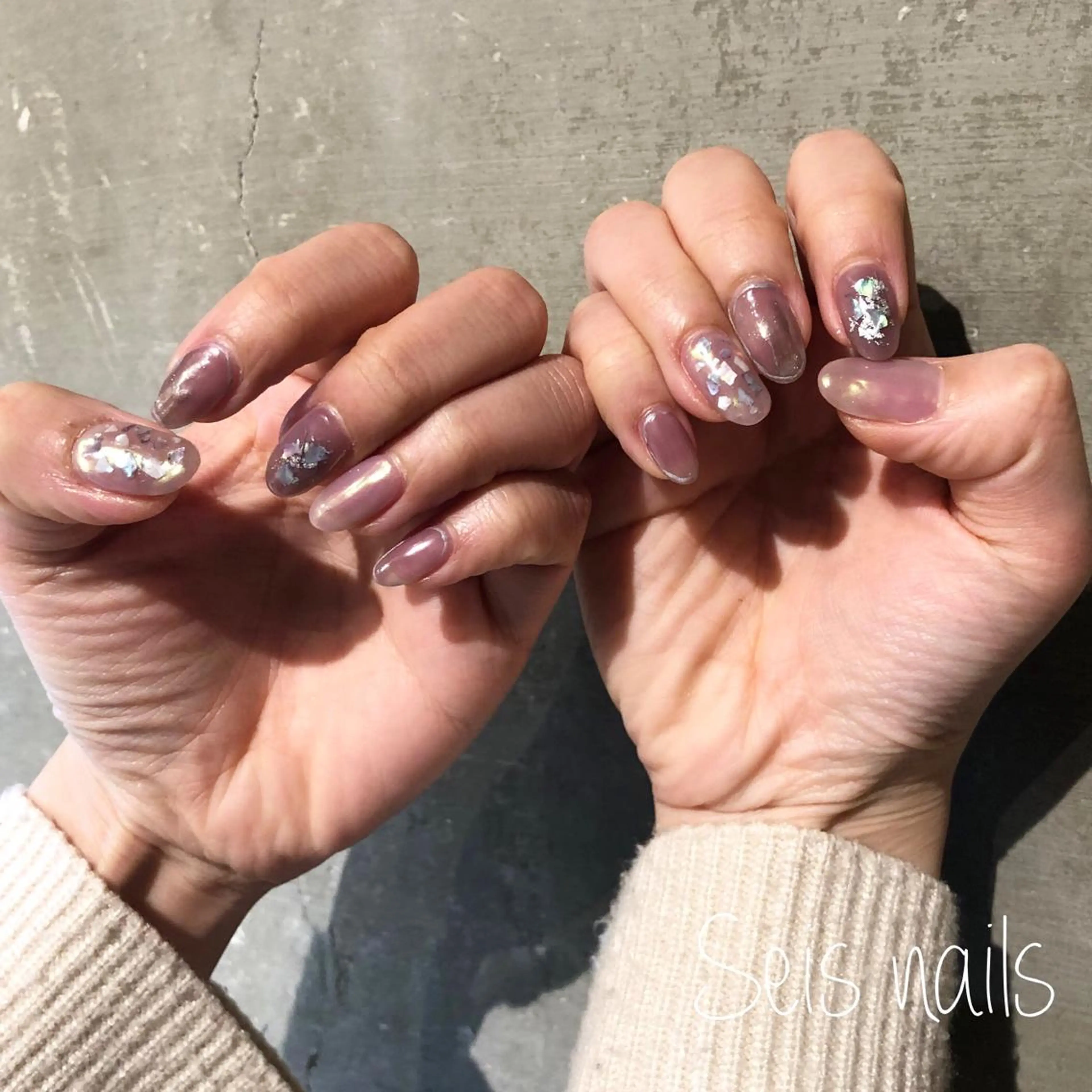 ネイル ハンドネイル Seis Shihoのネイルデザイン