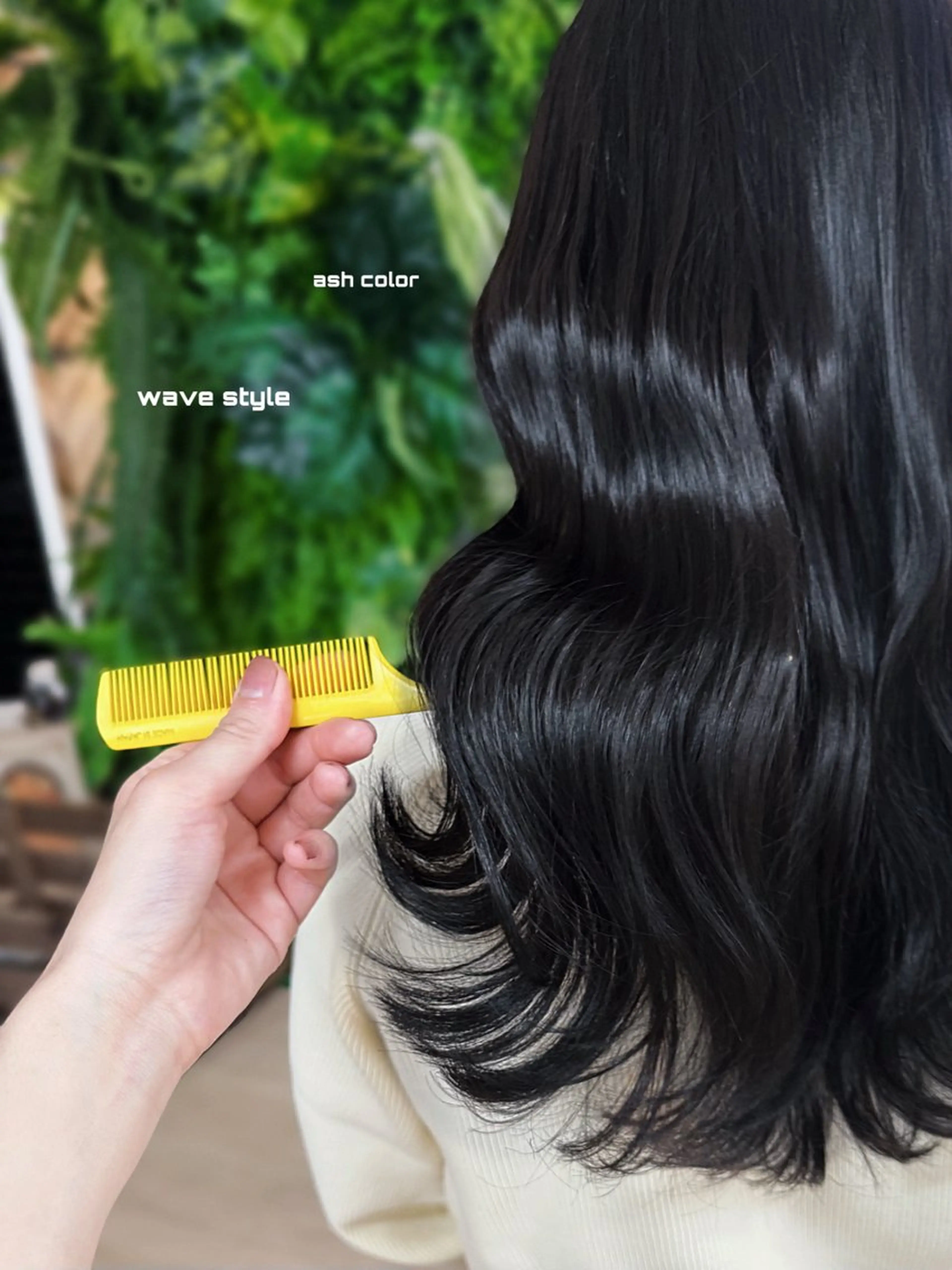 ロング カラー カット ヘアカラー Pocket仙台 💚モエリのヘアスタイル