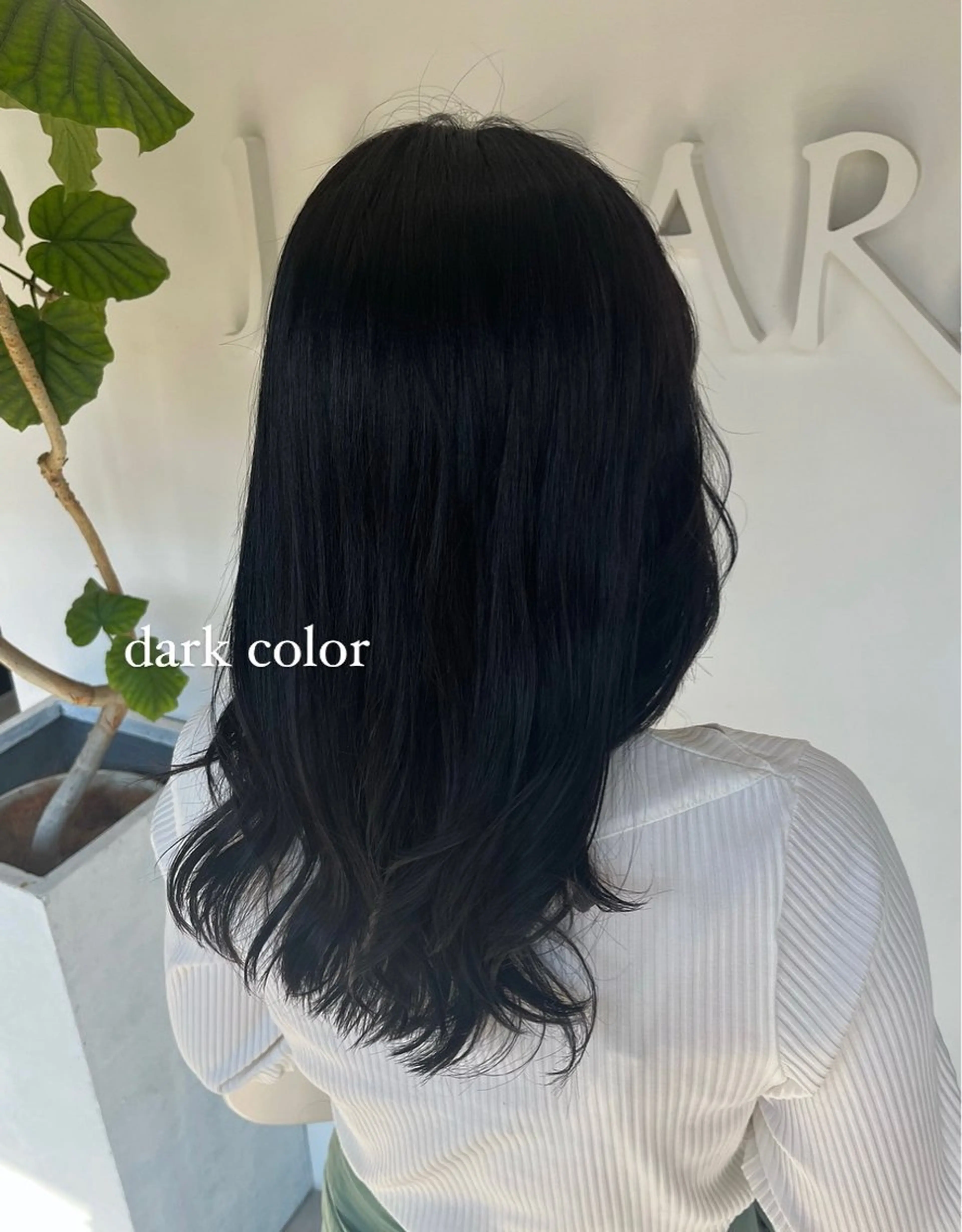 セミロング カラー 透明感カラー 透明感カラー／ 艶感カラー／RAMUのヘアスタイル