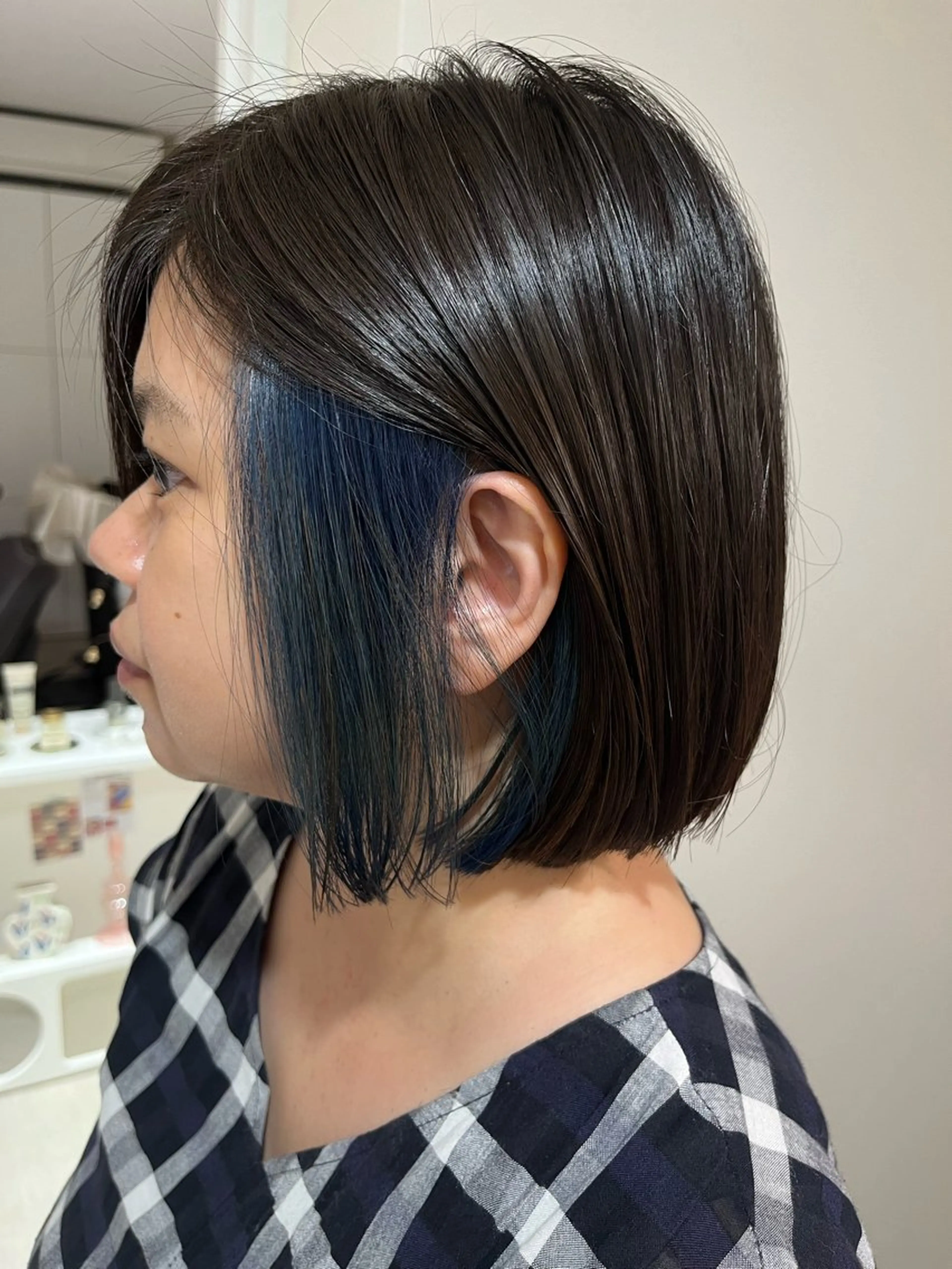 ショート カラー ヘアカラー ショート/ボブ/透明 感カラー/高橋あみのヘアスタイル