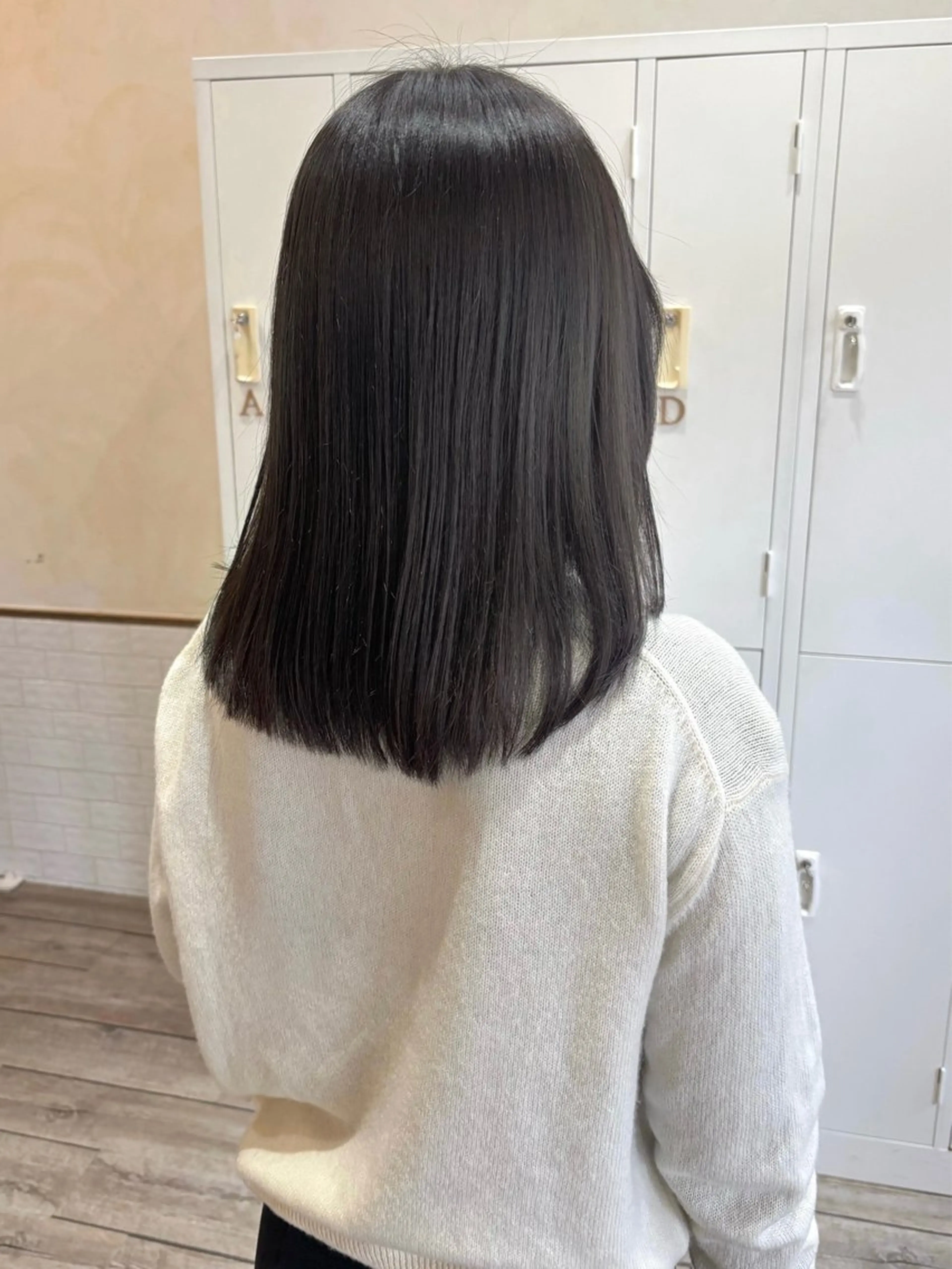 ミディアム カラー ブリーチ 透明感カラー ブリーチなしカラー カット ヘアカラー ⌇ROMEO京橋店⌇ 鎌谷明星🪷のヘアスタイル