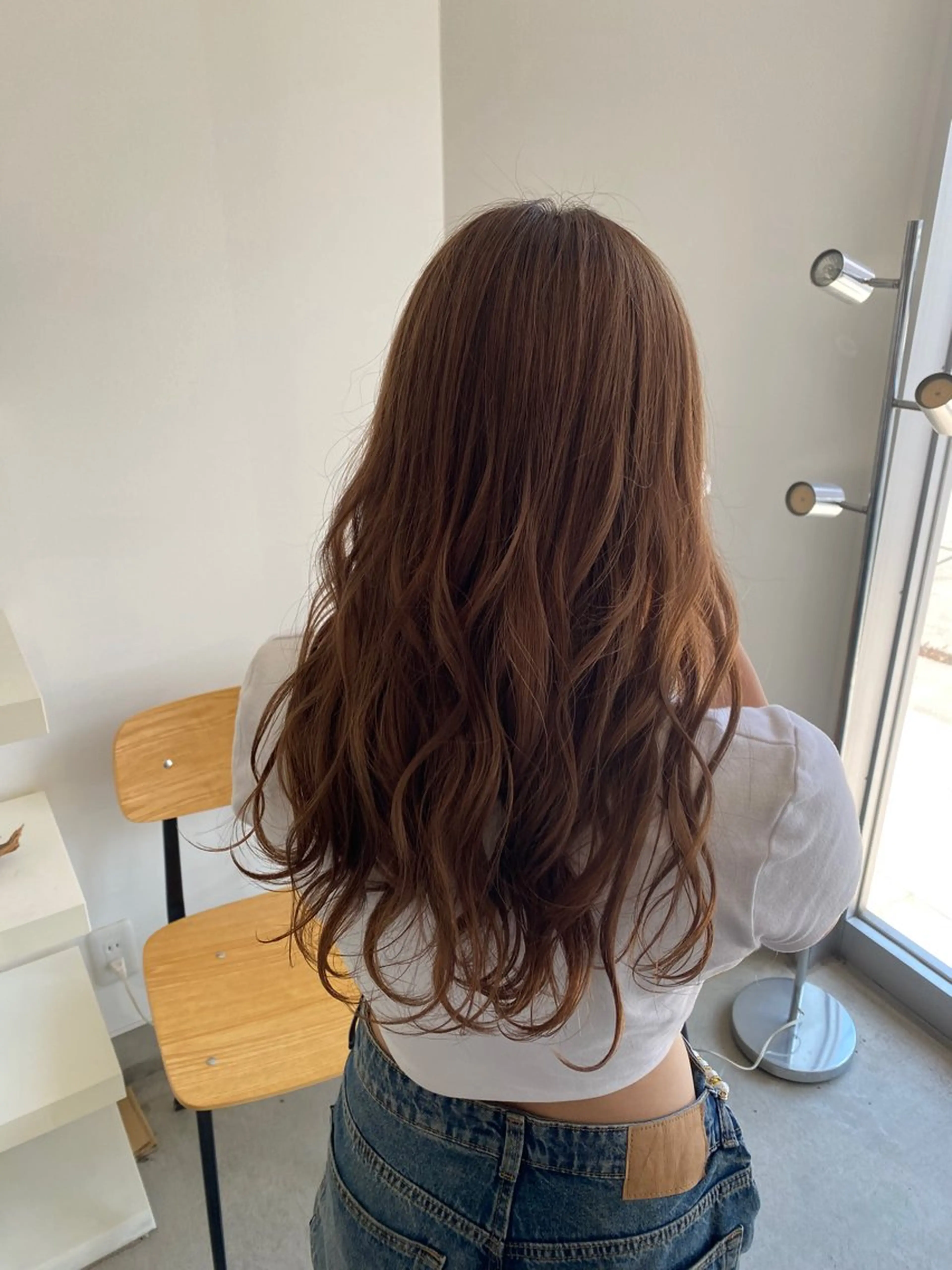 ロング カラー mir所属・堀越 美羽のヘアスタイル