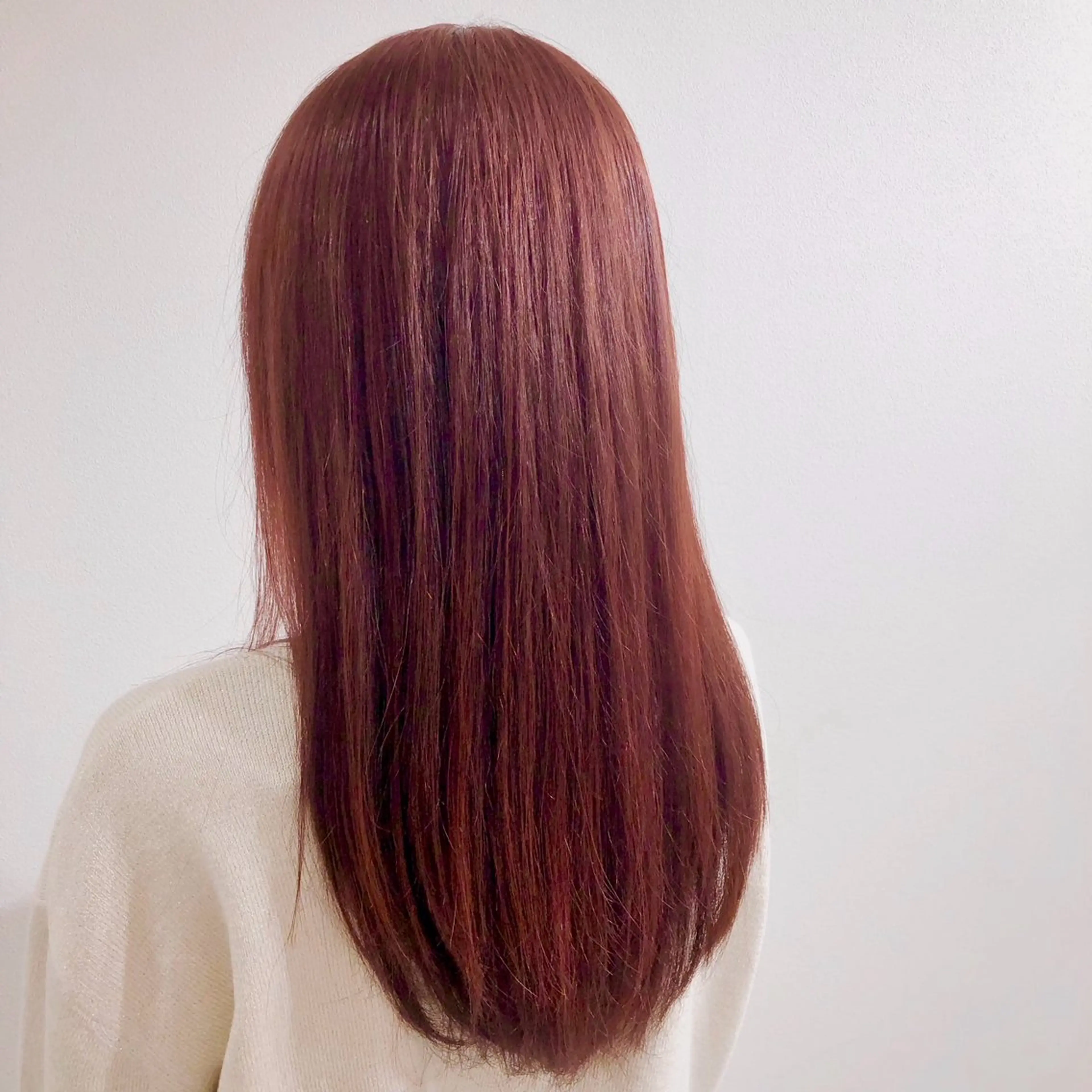 カット＋ブリーチなしダブルカラー3stepトリーメントの写真