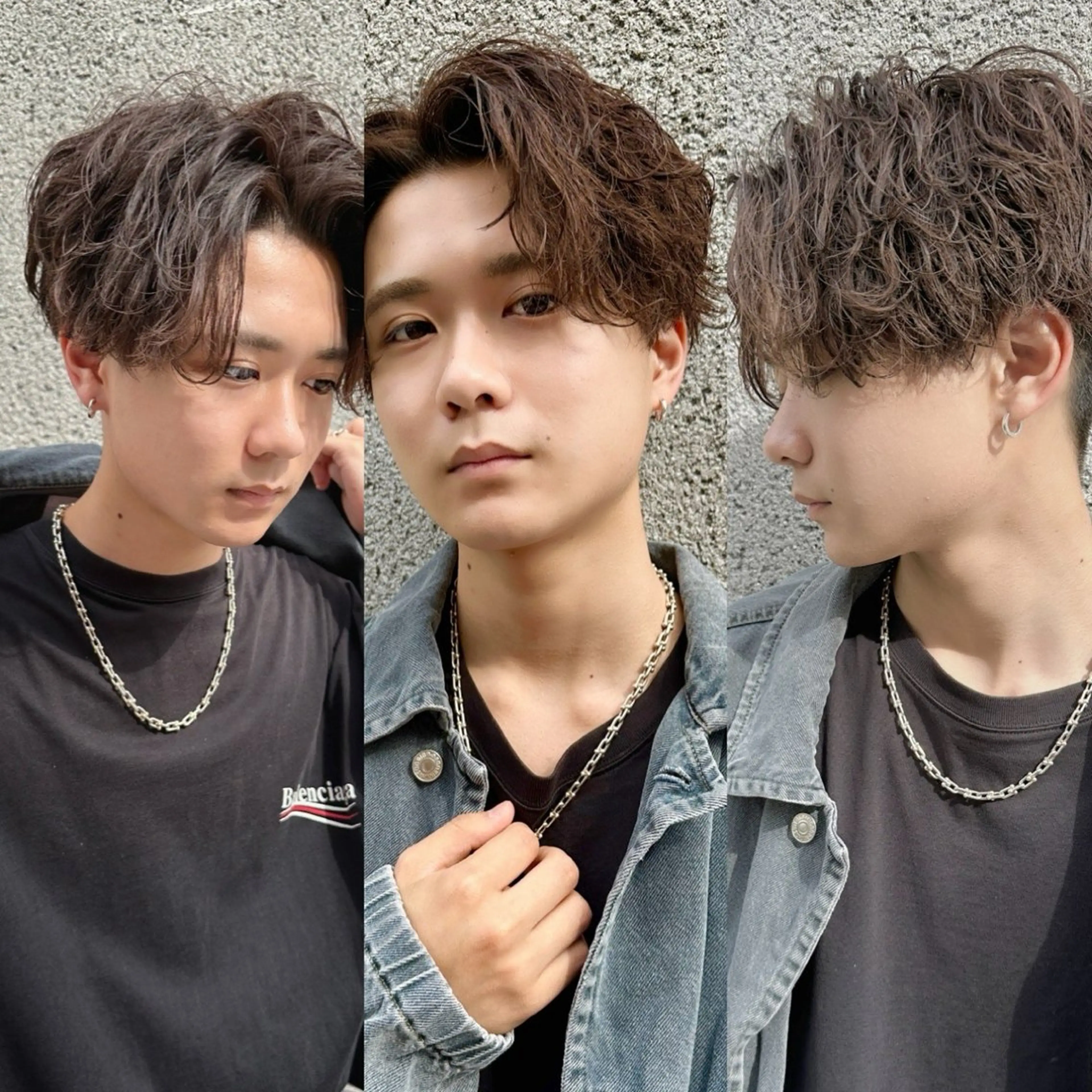 ショート パーマ メンズ 【メンズサロン】 BLUCK 横浜のヘアスタイル