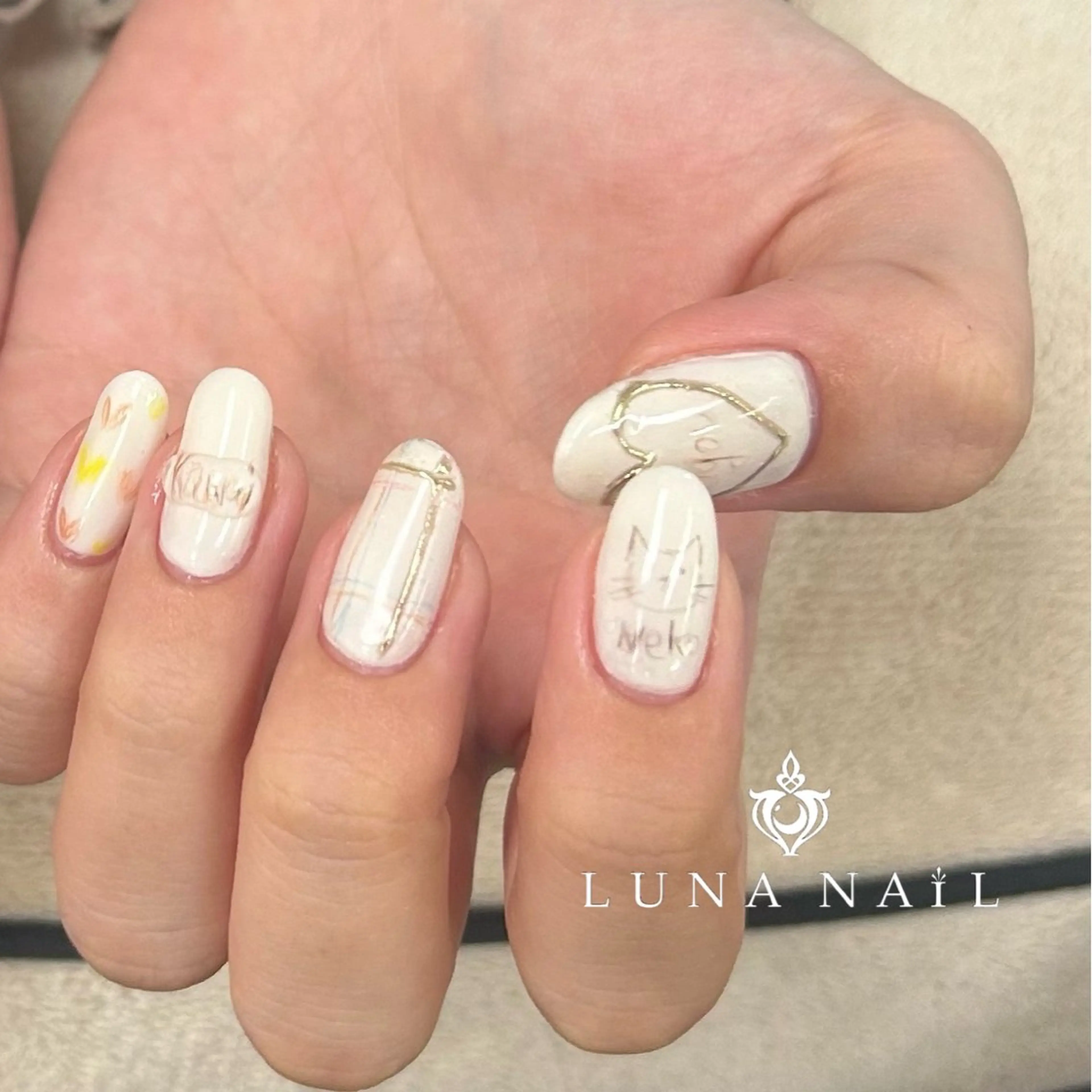 ネイル ハンドネイル アトリエ　ミモザ所属・いまむら あかりのネイルデザイン