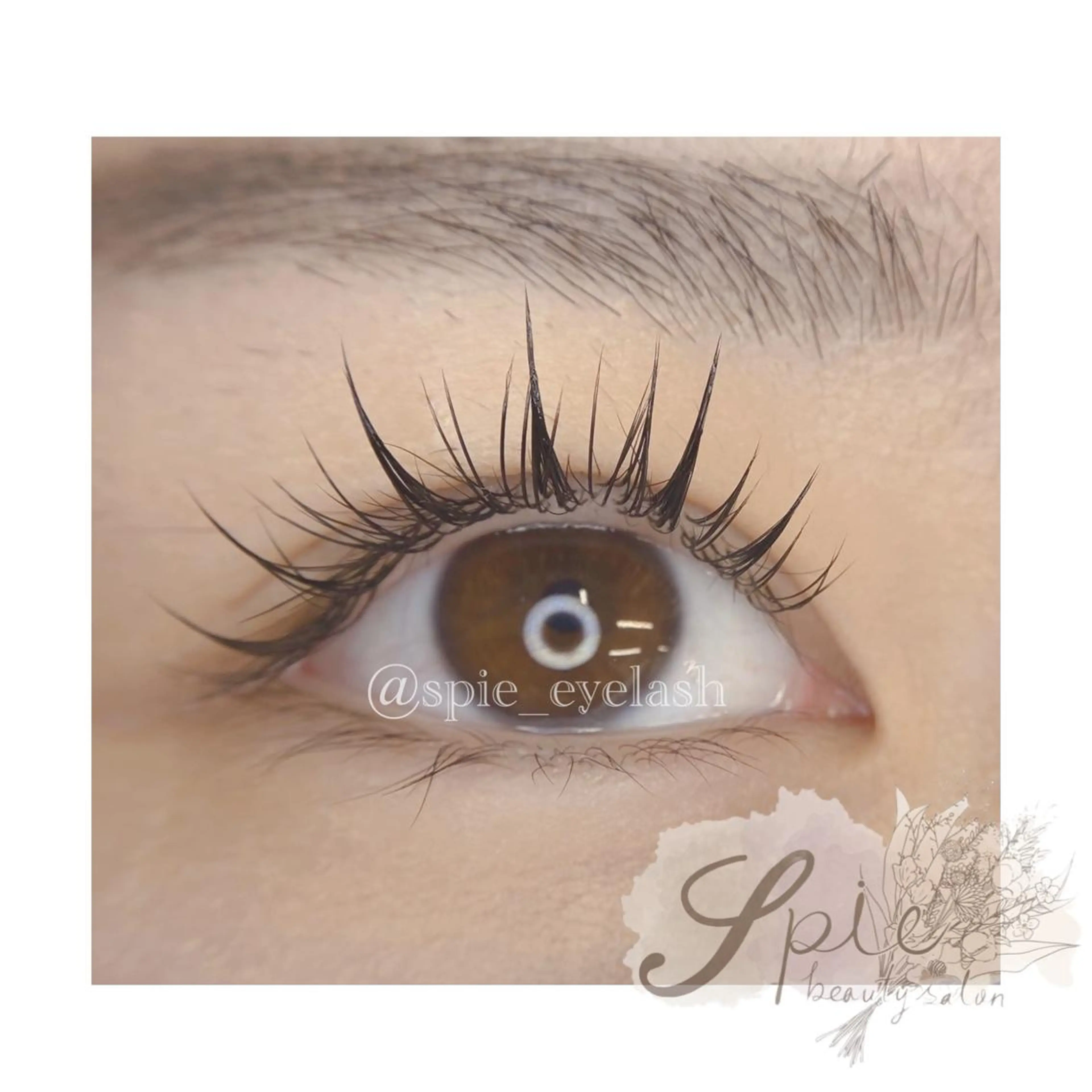 マツエク・マツパ 束感まつ毛 ワンホンマツエク Eyelist nakaseのマツエク・マツパデザイン