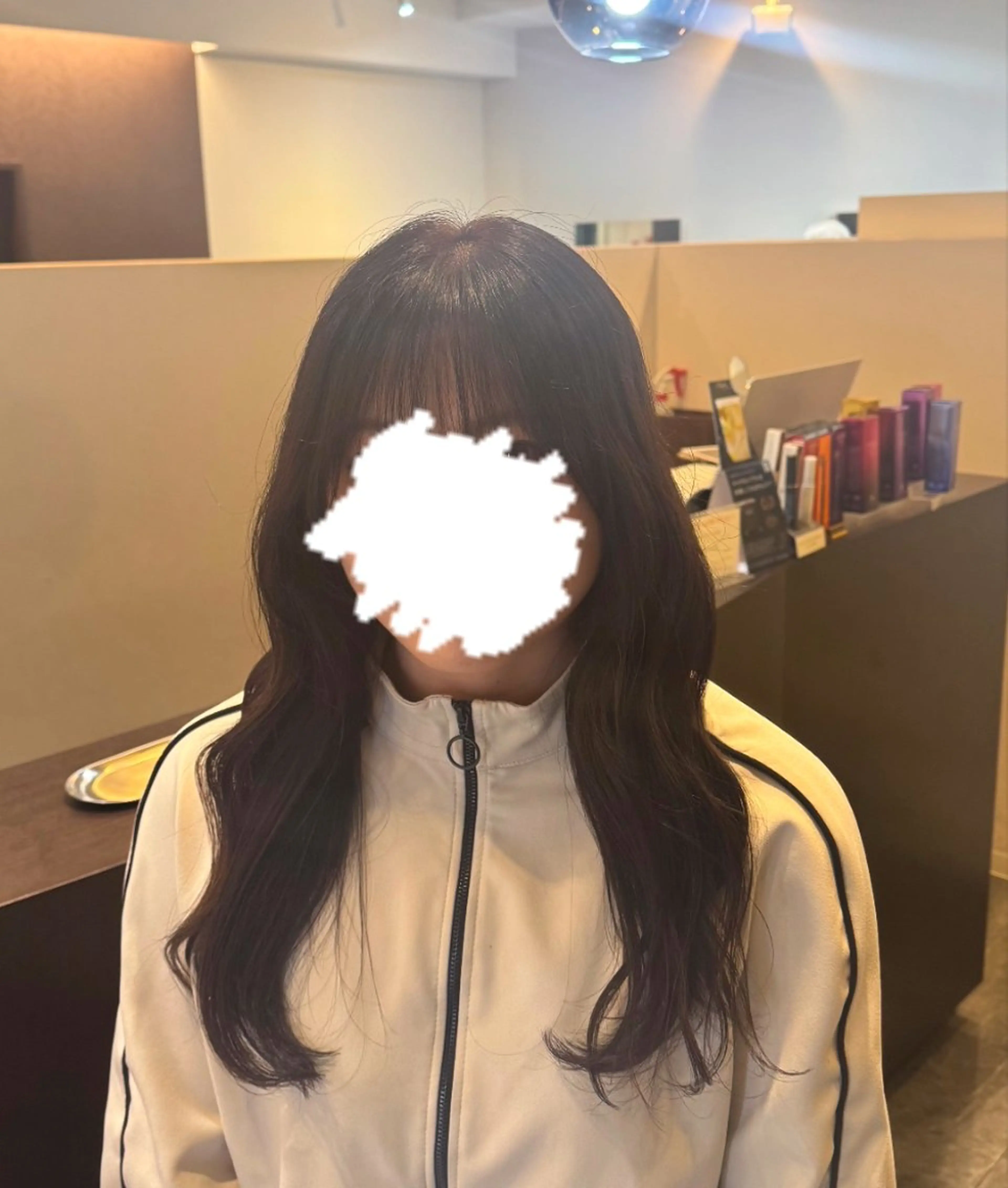 ミディアム カラー 韓国風ヘア grandoll本店所属・葛城 咲羽のヘアスタイル