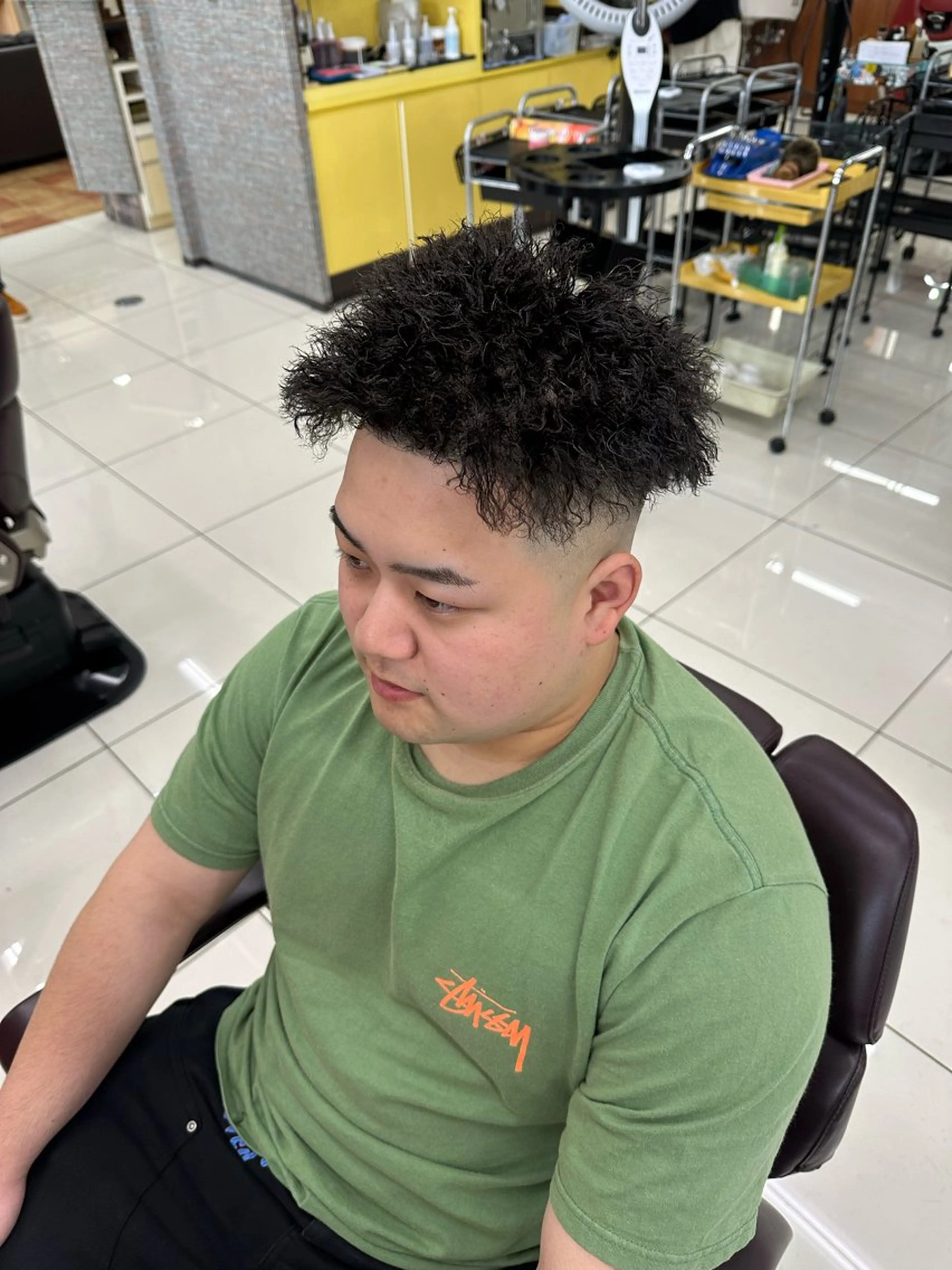 ショート パーマ カット パーマ 菅原 大空のヘアスタイル