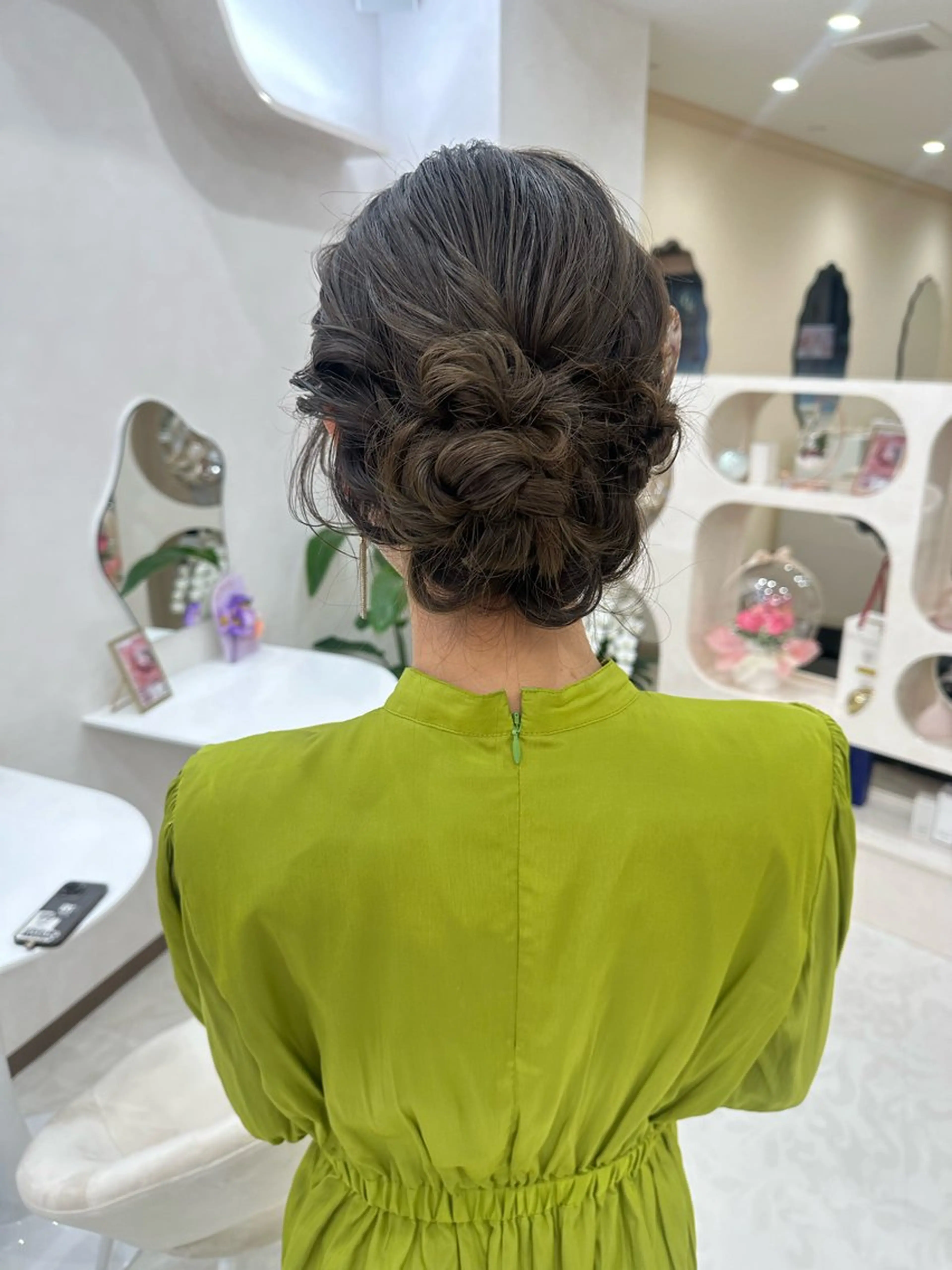 ヘアアレンジ ヘアセット CheRiR【シェリール】所属・cherir髪質改善 パーソナルカラー診断のヘアスタイル