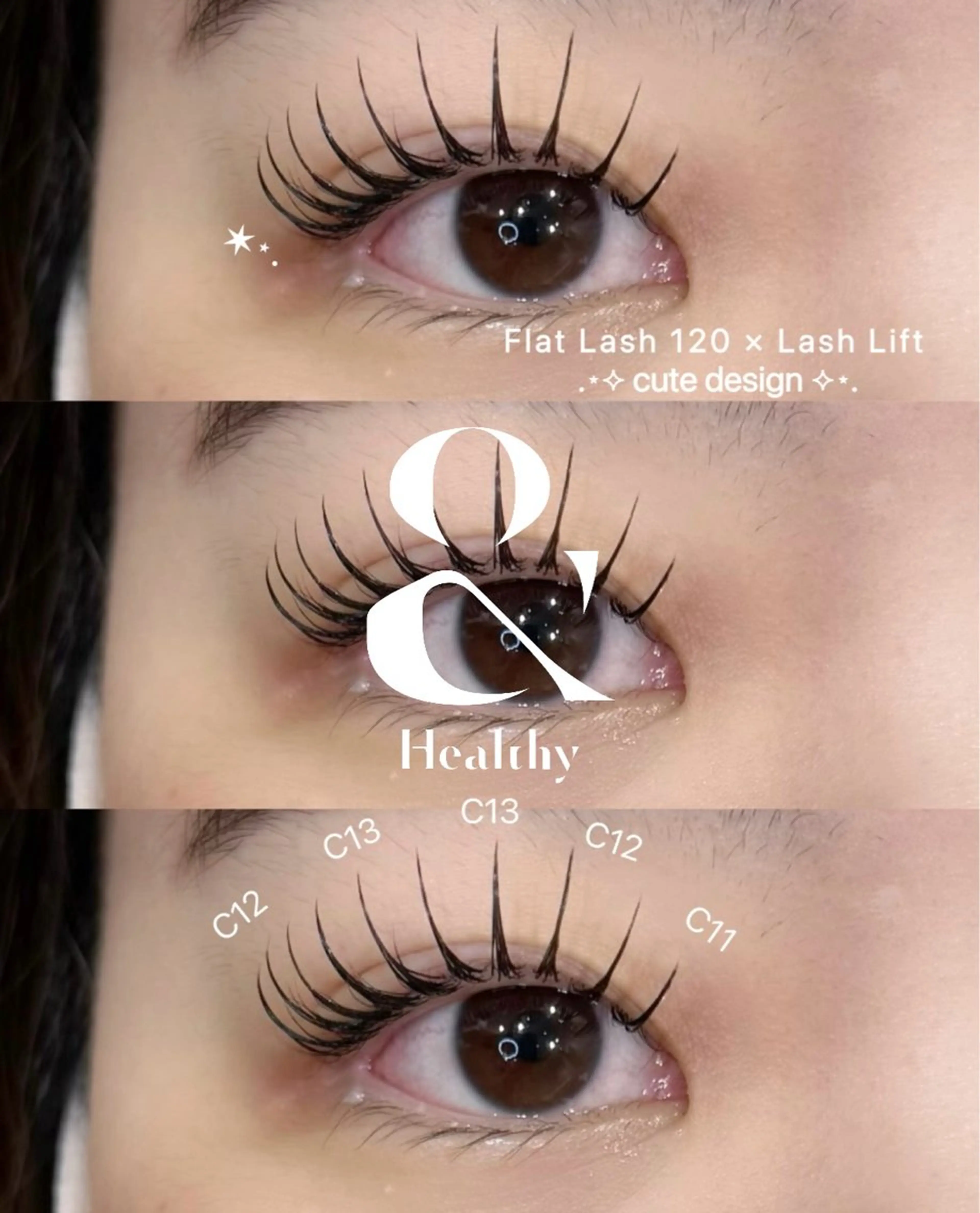 マツエク・マツパ マツエク epill Lenna .🦋のマツエク・マツパデザイン